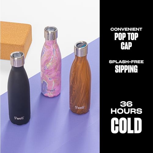 s-well-stainless-steel-water-bottle-with-sports-cap-17oz-teakwood-triple-layered image 8