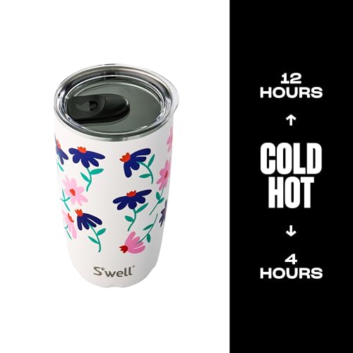 s-well-stainless-steel-tumbler-with-slide-open-lid-18oz-navy-daisy-triple-layere image 8