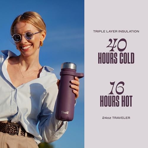 s-well-stainless-steel-traveler-with-handle-24oz-plum-triple-layered-vacuum-insu image 6
