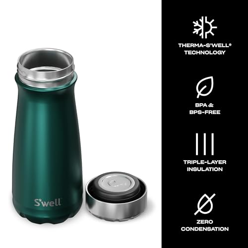 s-well-16oz-traveler-stainless-steel-bottle-green-sapphire-triple-layer-insulate image 7