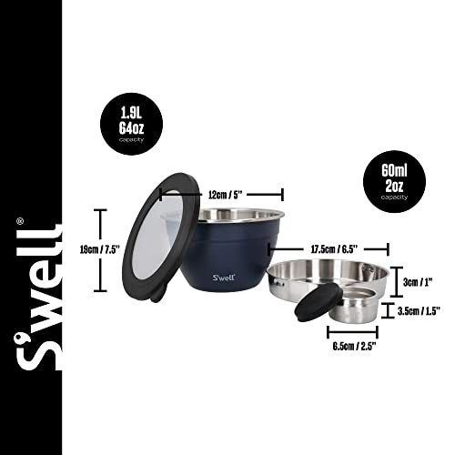 s-well-azurite-salad-bowl-kit-1-9l-with-condiment-container-and-removable-tray image 8