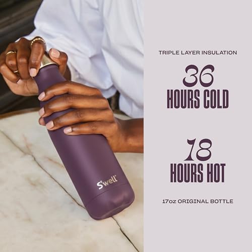 s-well-original-17-oz-insulated-stainless-steel-water-bottle-plum-triple-layered image 6