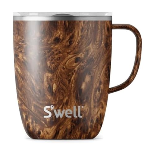 s-well-12oz-stainless-steel-mug-with-handle-teakwood image 8