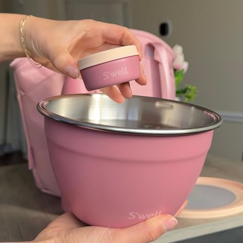 s-well-stainless-steel-salad-bowl-kit-64oz-dusty-pink-with-mini-canister-and-rem image 8