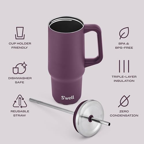 s-well-recycled-stainless-steel-tumbler-xl-30oz-with-straw-and-handle-plum image 8