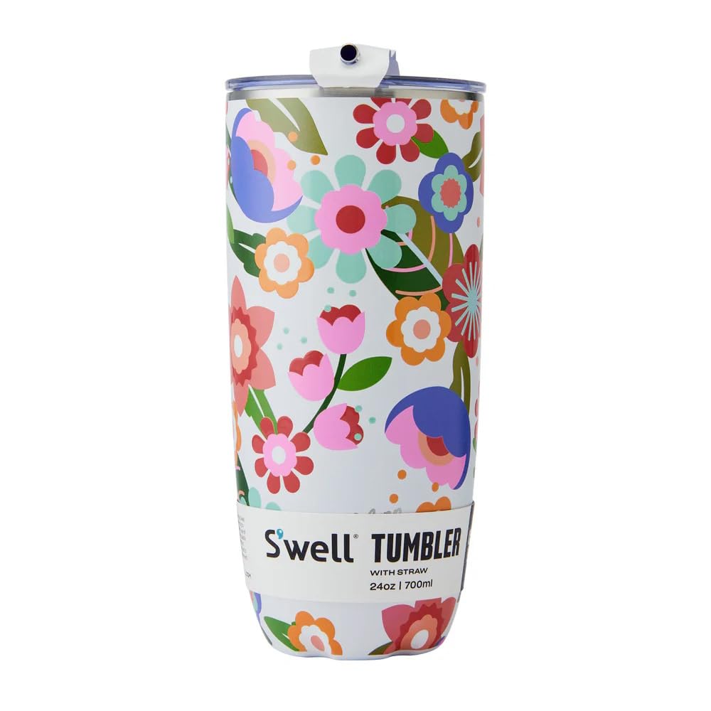 s-well-x-steffi-lynn-stainless-steel-tumbler-with-straw-700ml-artist-collab image 4