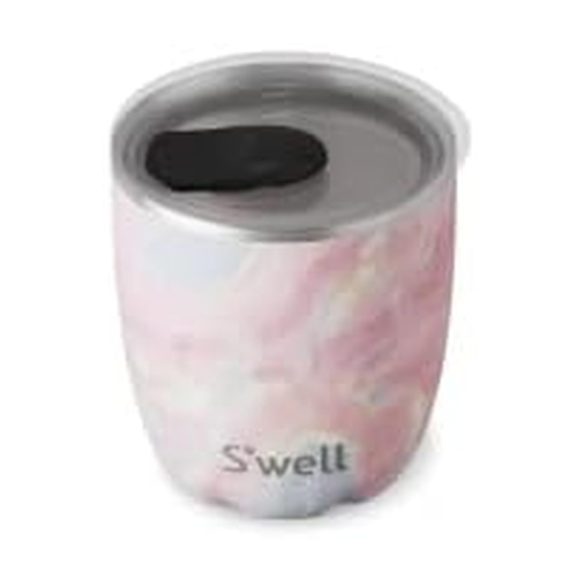 s-well-18oz-stainless-steel-tumbler-with-clear-slide-open-lid-white-marble-tripl image 6