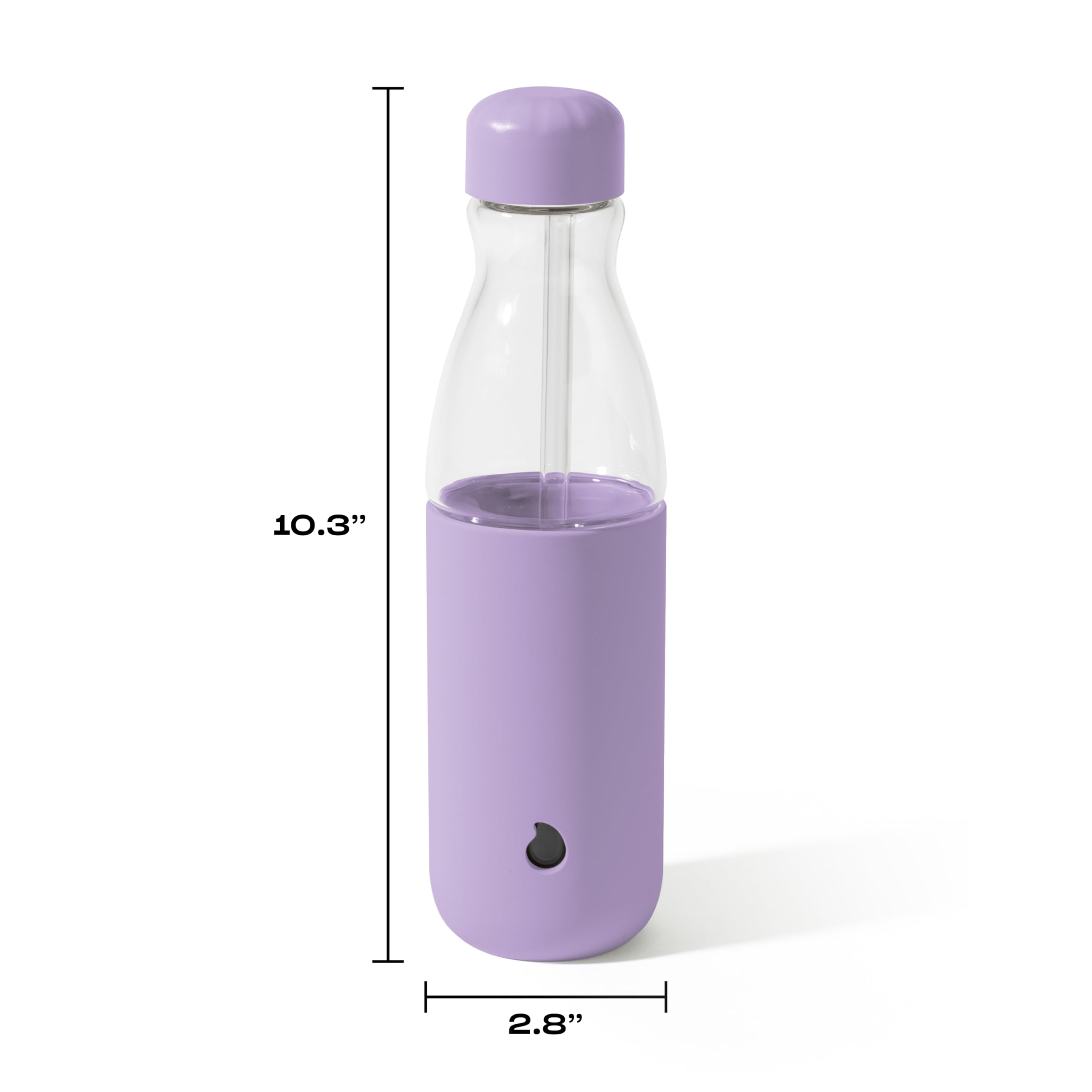 s-well-glass-original-water-bottle-with-straw-18oz-lilac image 5