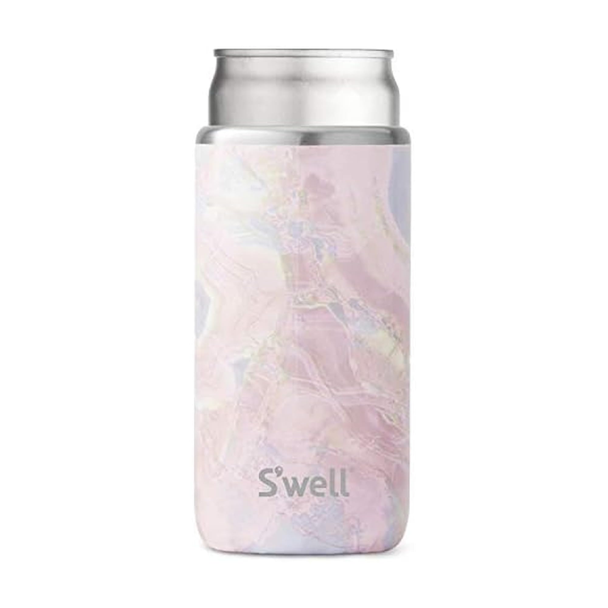 s-well-stainless-steel-chiller-slim-azurite-marble-fits-12-oz-cans-and-slim-bott image 5
