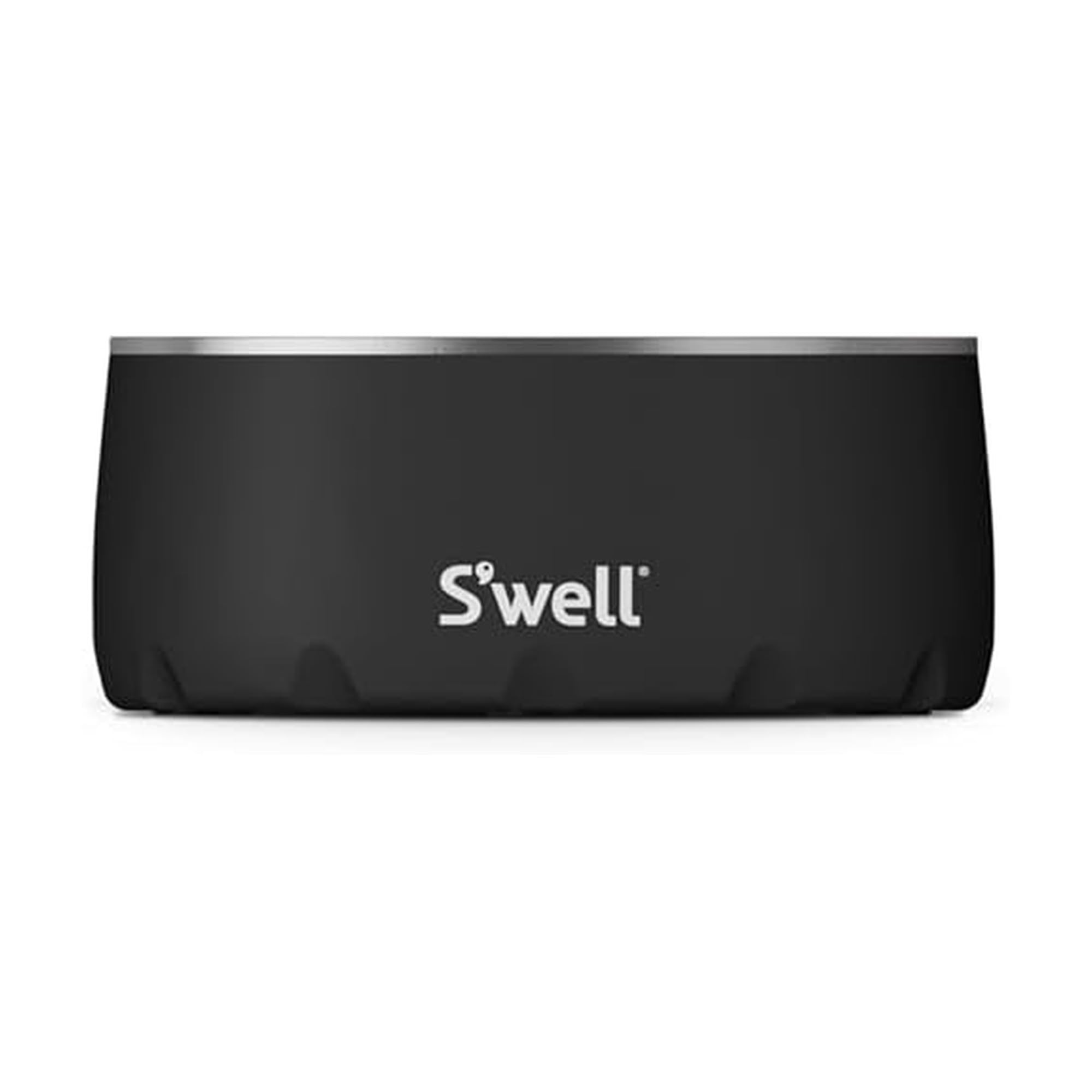 s-well-stainless-steel-pet-bowl-32oz-teakwood-non-slip-dishwasher-safe-for-small image 8
