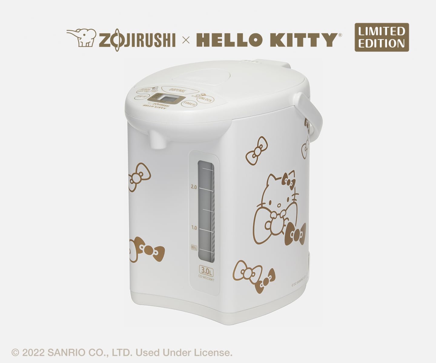 zojirushi-x-hello-kitty-micom-water-boiler-warmer-3-0l-white-4-keep-warm-temps-e image 6