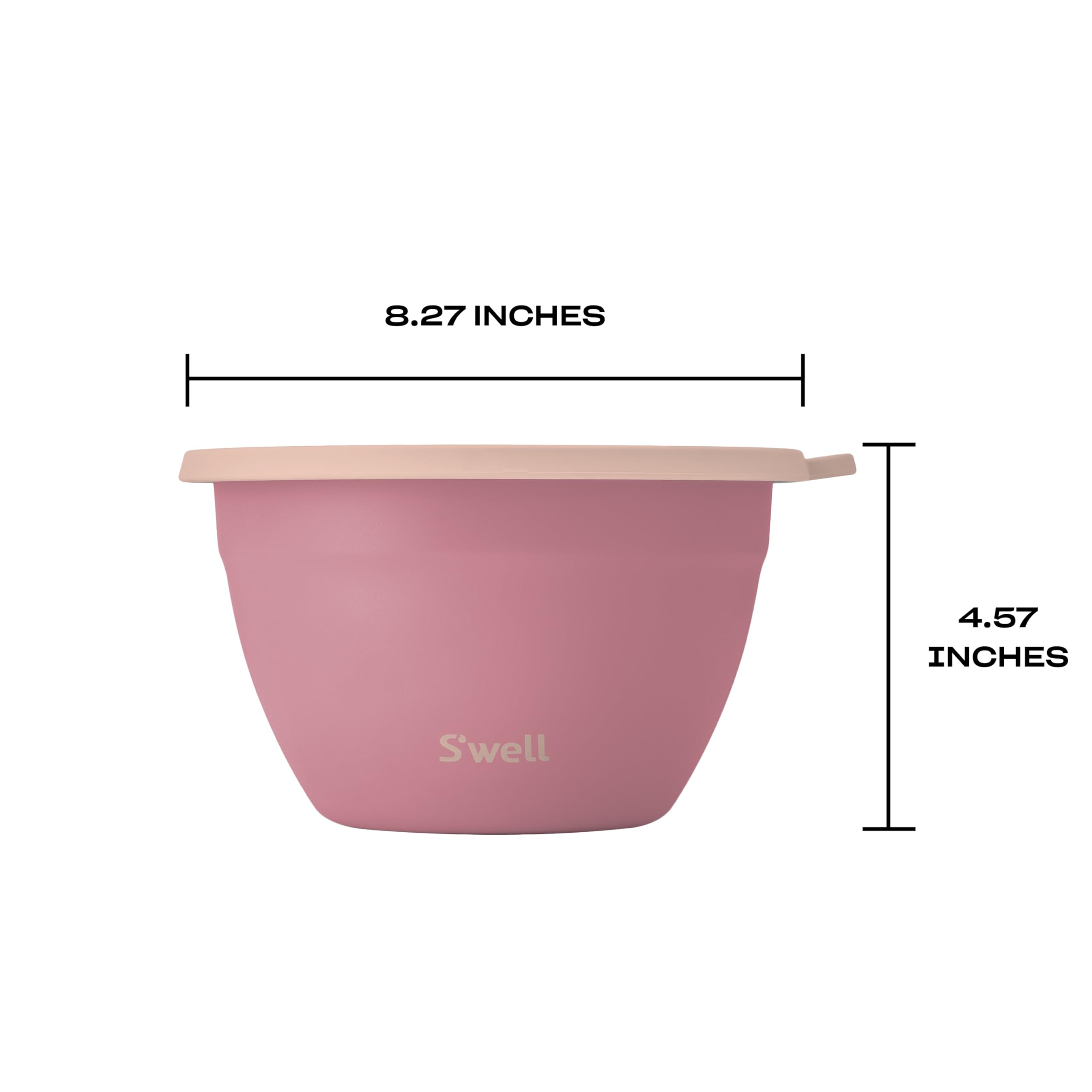 s-well-stainless-steel-salad-bowl-kit-64oz-dusty-pink-with-mini-canister-and-rem image 3