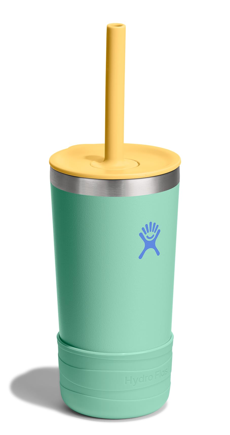 hydro-flask-kids-12-oz-tumbler-with-lid-and-straw-mermaid-green-insulated-stainl image 2