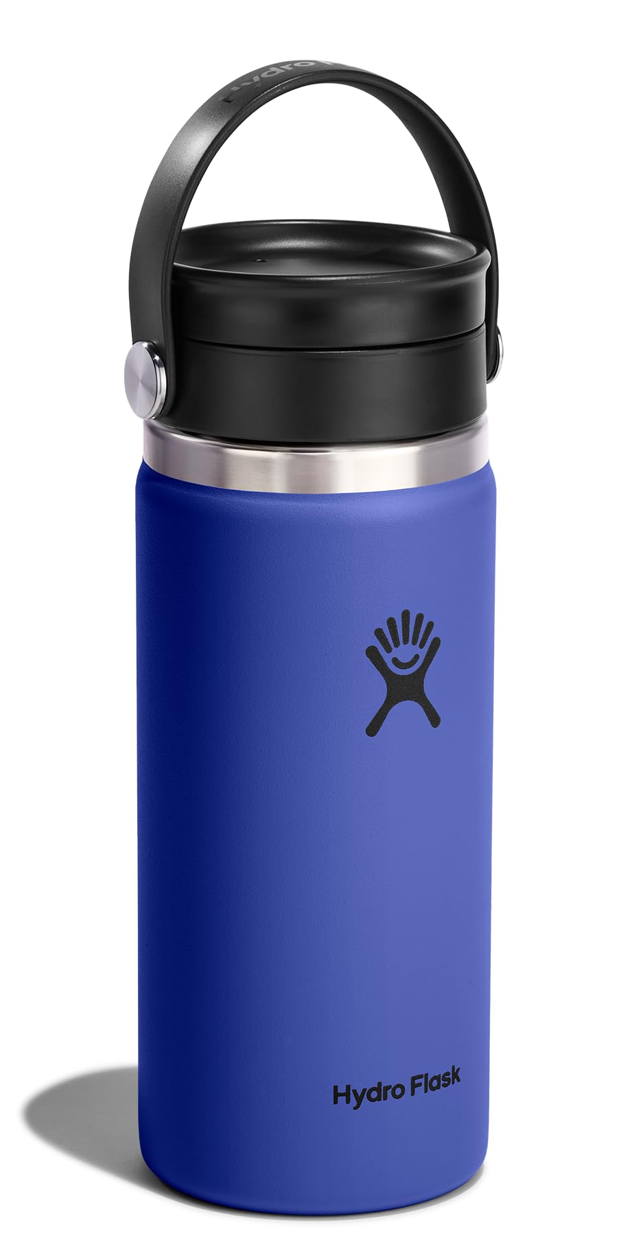 hydro-flask-16-oz-wide-mouth-bottle-with-flex-sip-lid-capri-blue-insulated-stain image 2