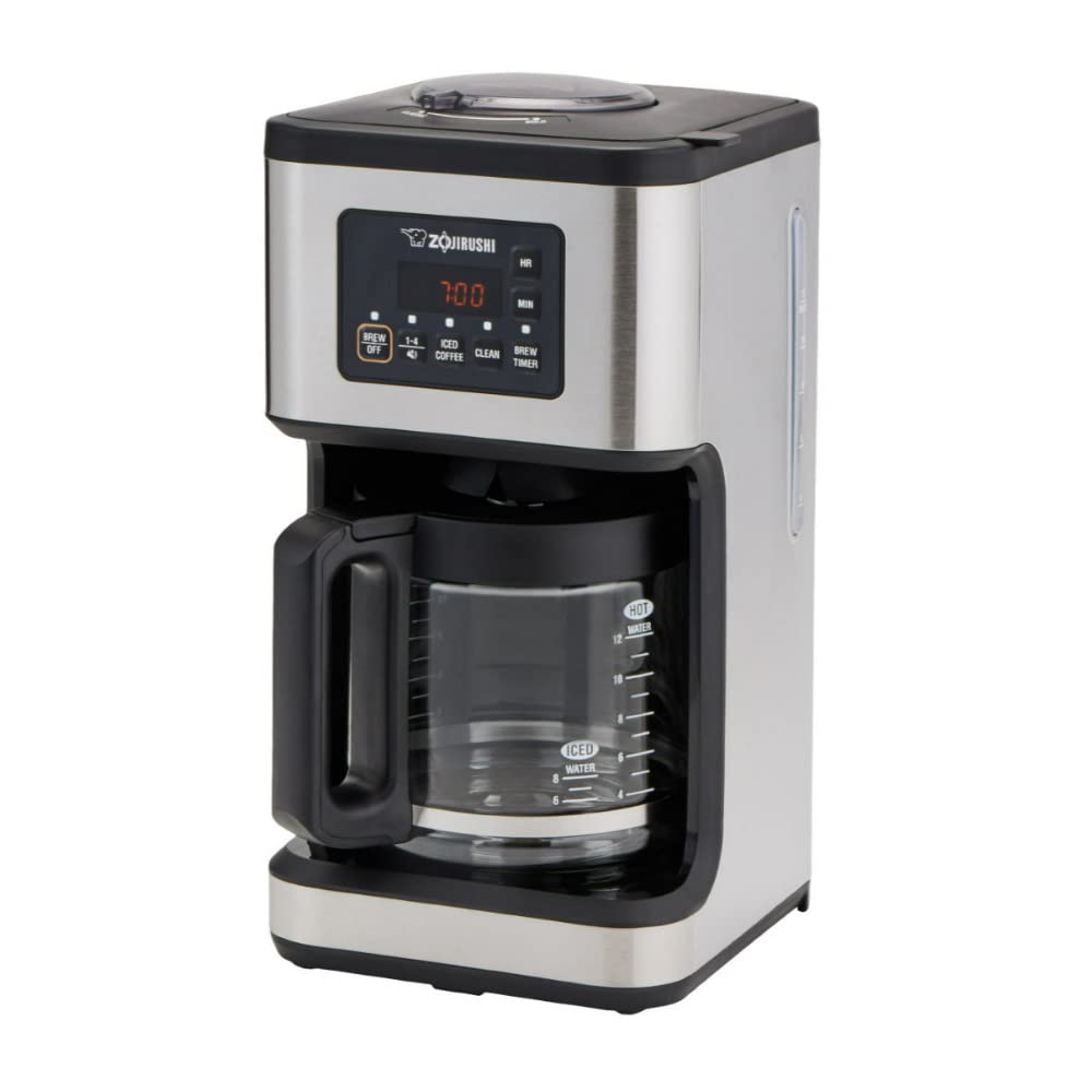zojirushi-dome-brew-classic-coffee-maker-12-cup-stainless-black image 2