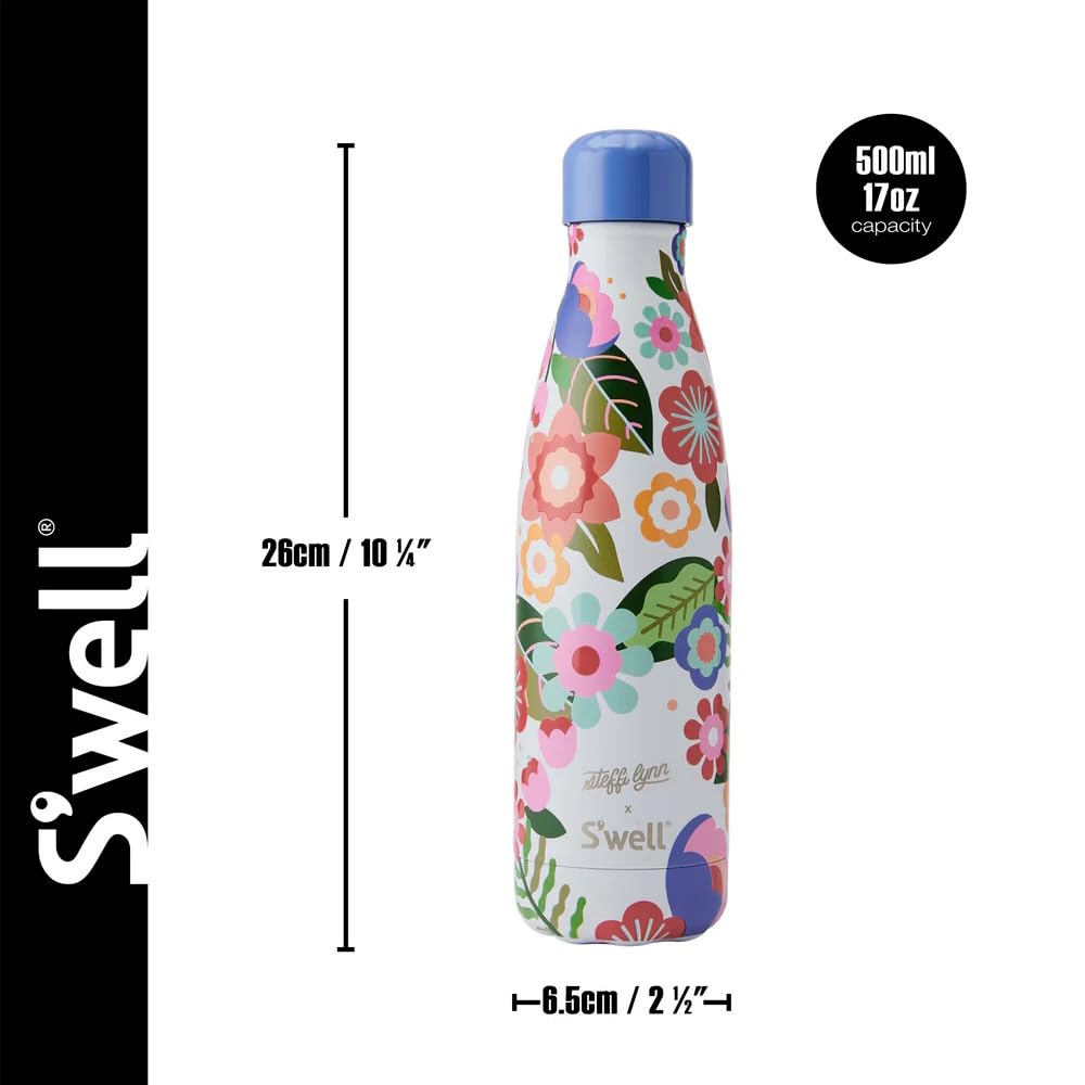 s-well-x-steffi-lynn-stainless-steel-water-bottle-500ml-artist-collab-triple-lay image 3