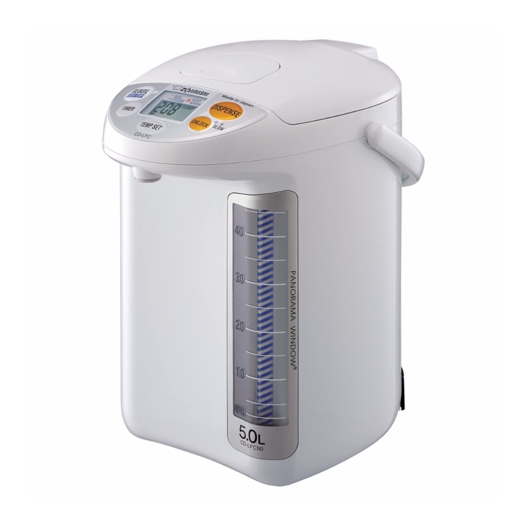 zojirushi-micom-water-boiler-warmer-3-0l-white-4-keep-warm-temps-one-touch-dispe image 3