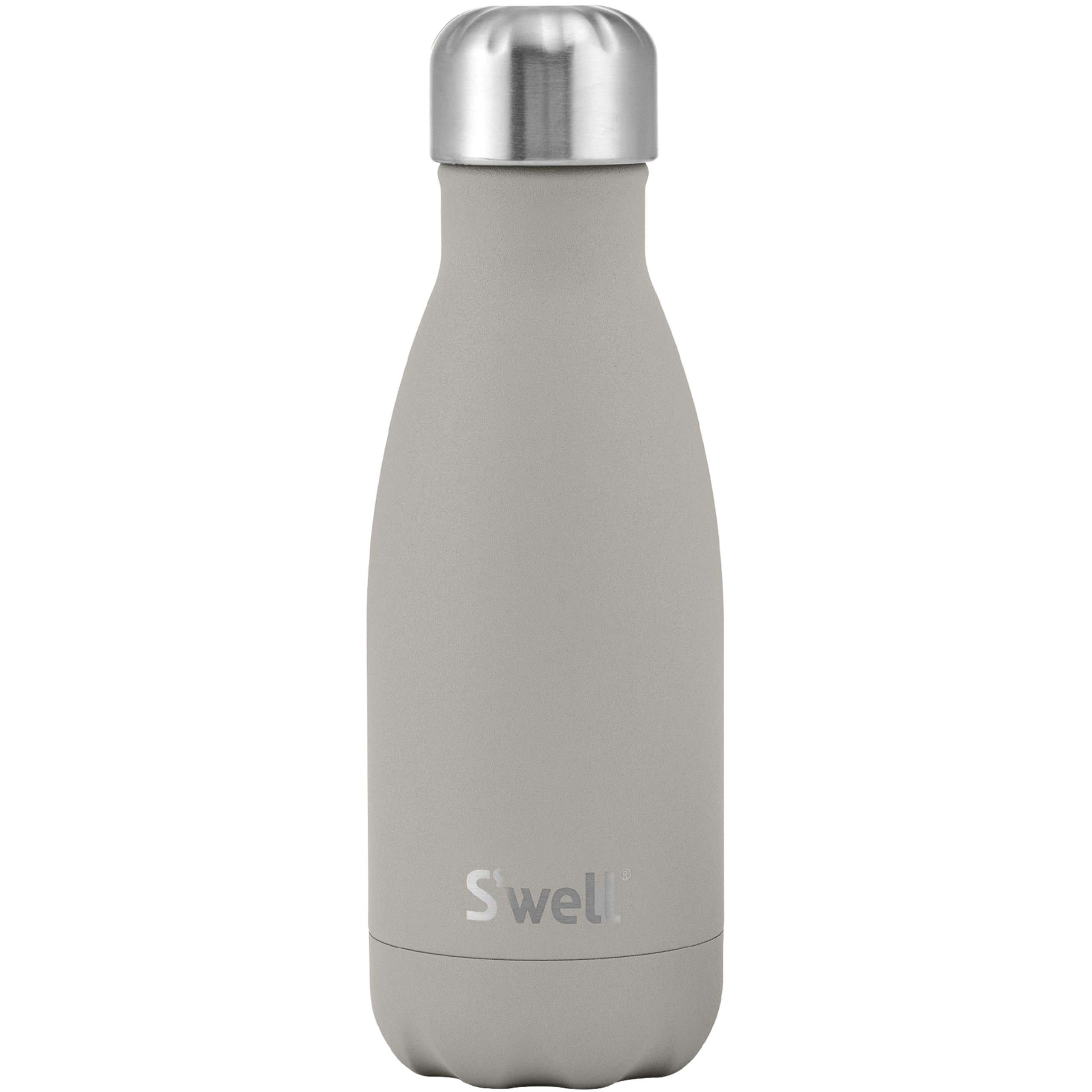 s-well-stainless-steel-water-bottle-9oz-lunar-grey-triple-layered-vacuum-insulat image 1