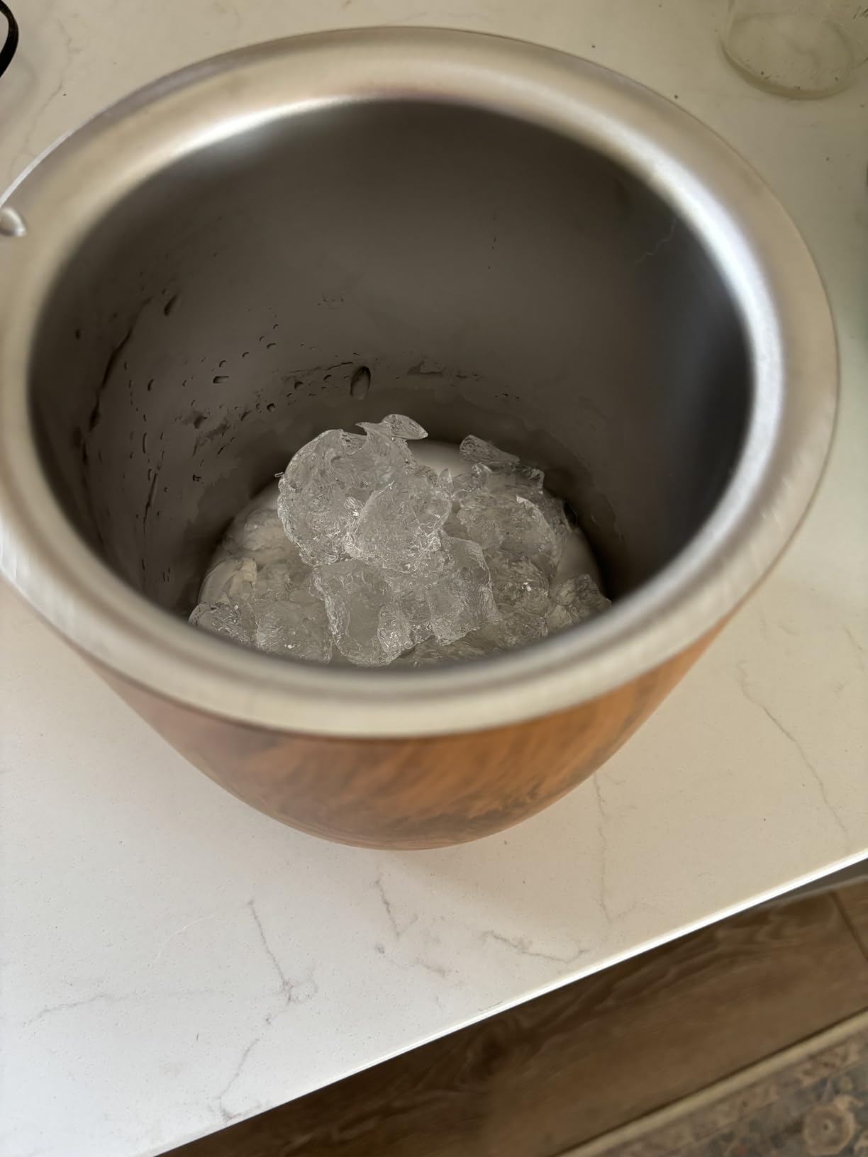 Nice bucket, but the tongs are cheap