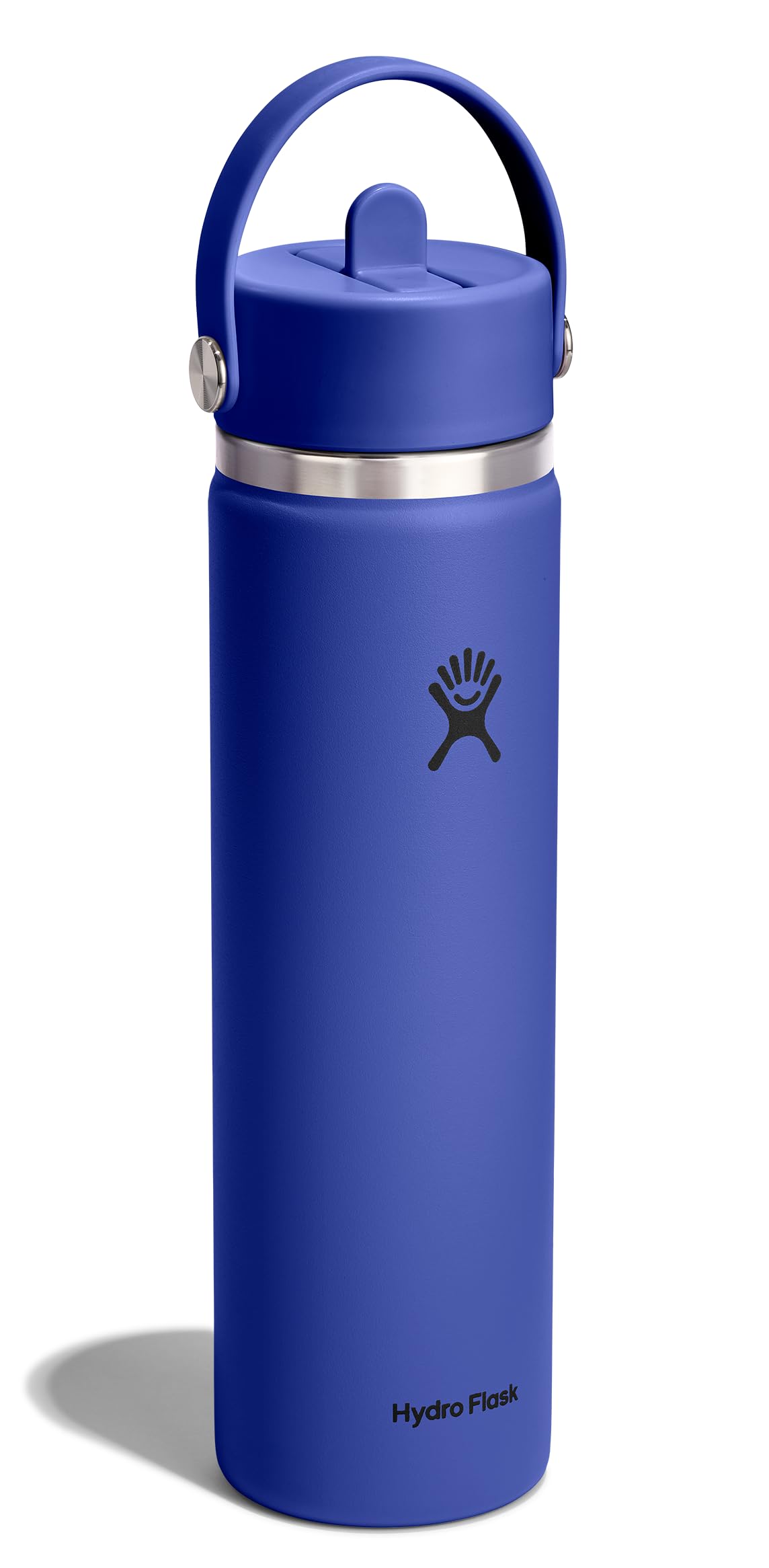 hydro-flask-24oz-wide-mouth-bottle-with-flex-straw-cap-capri-blue-tempshield-ins image 2