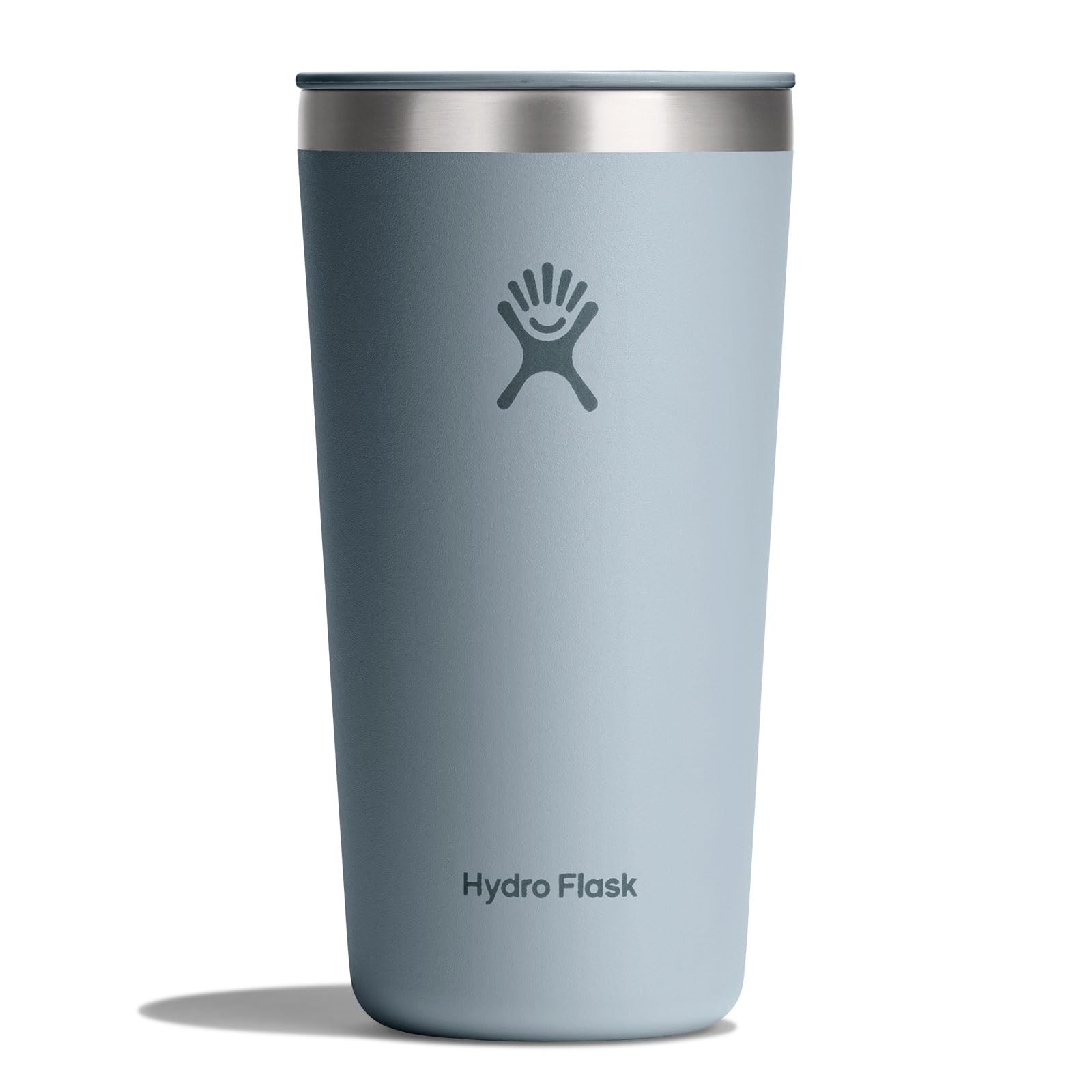 hydro-flask-all-around-tumbler-20-oz-shale-gray-press-in-lid-insulated-travel-mu image 1