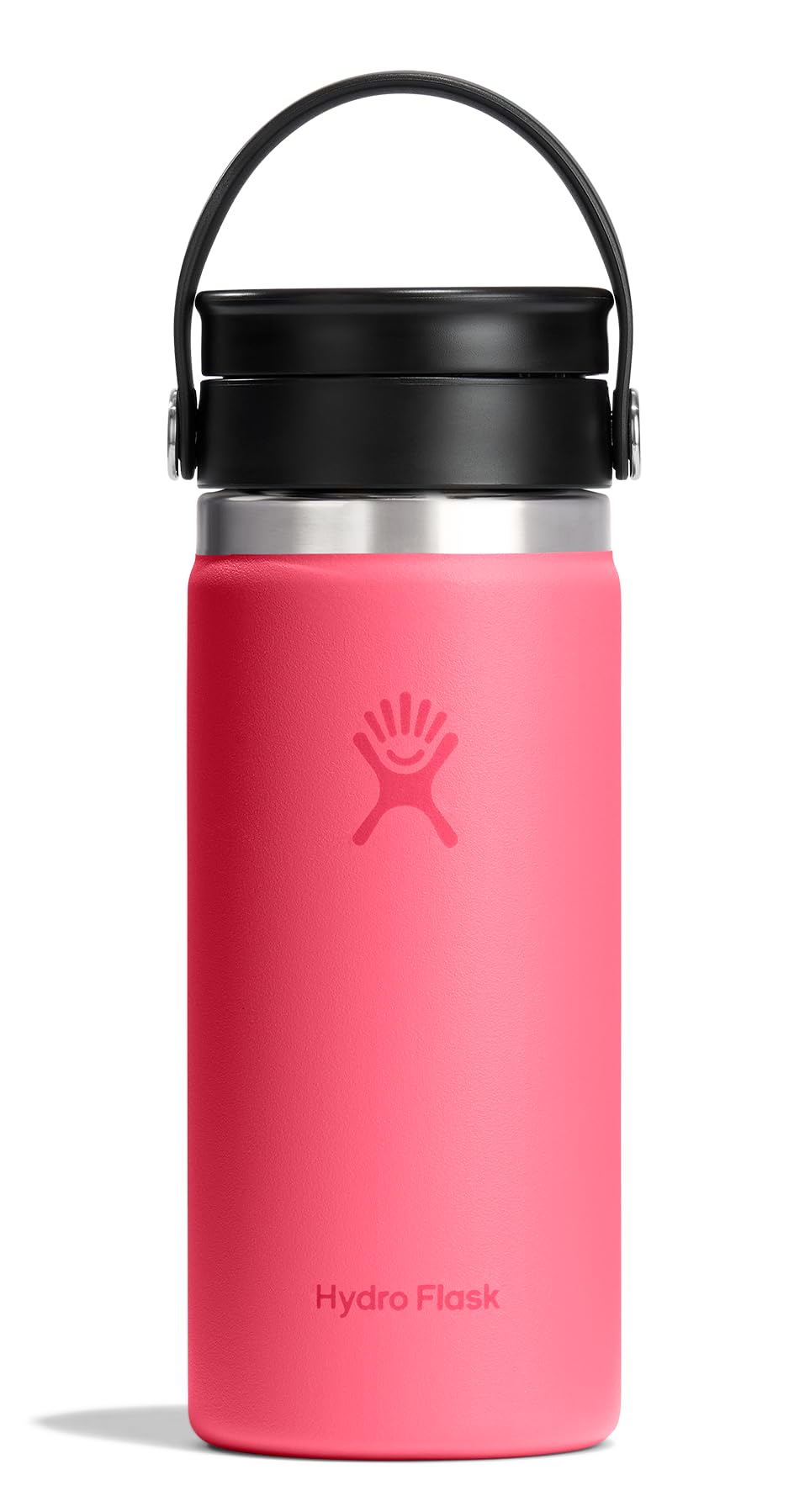 hydro-flask-16-oz-wide-mouth-bottle-with-flex-sip-lid-capri-blue-insulated-stain image 7