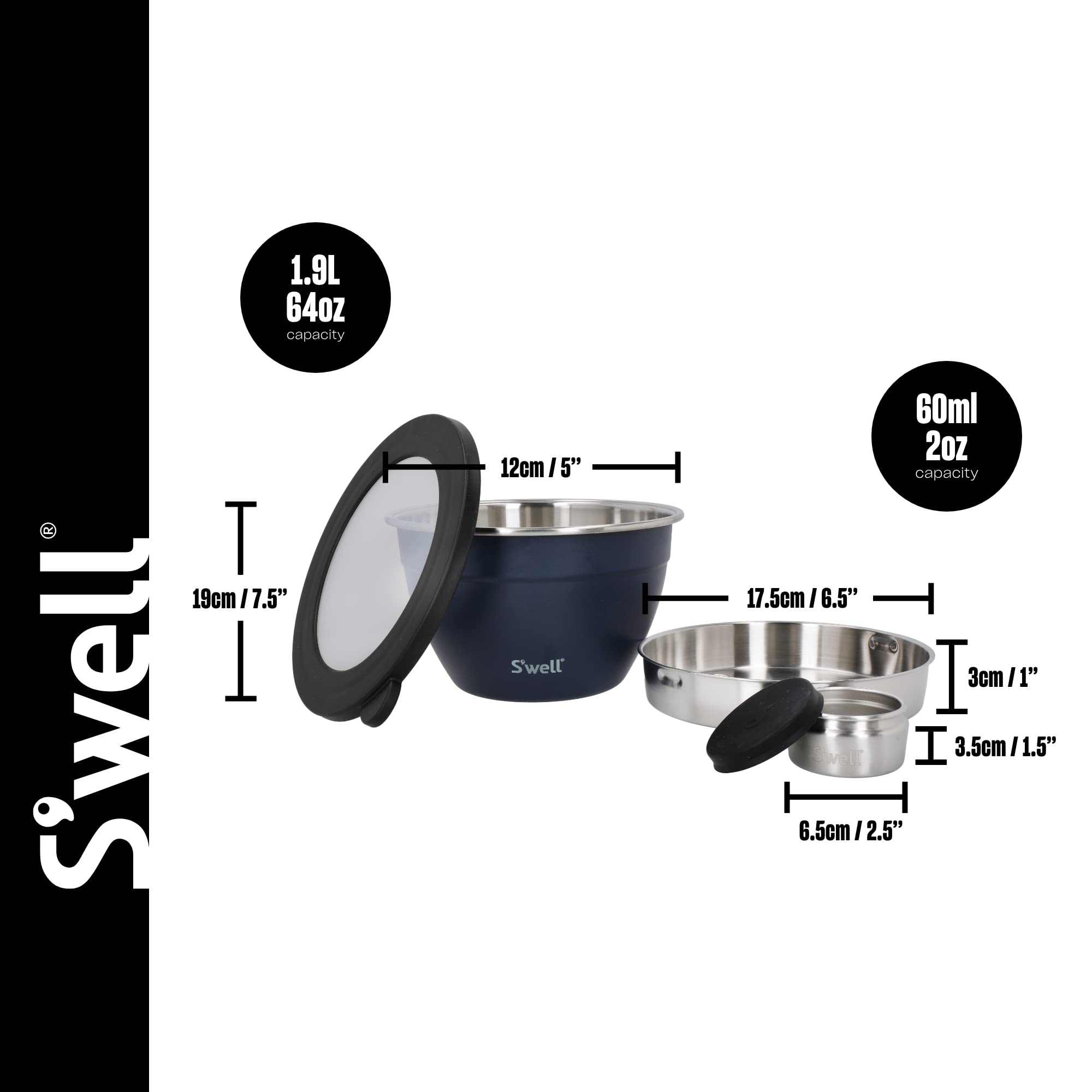 s-well-azurite-salad-bowl-kit-1-9l-with-condiment-container-and-removable-tray image 2