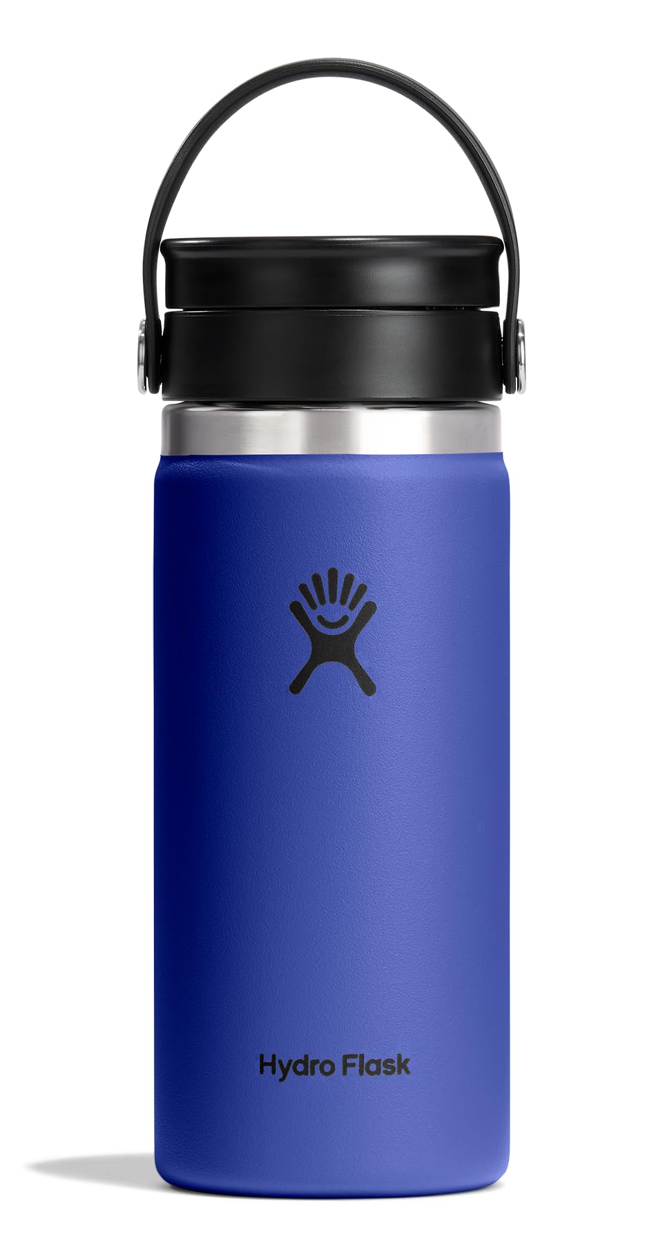 hydro-flask-16-oz-wide-mouth-bottle-with-flex-sip-lid-capri-blue-insulated-stain image 1