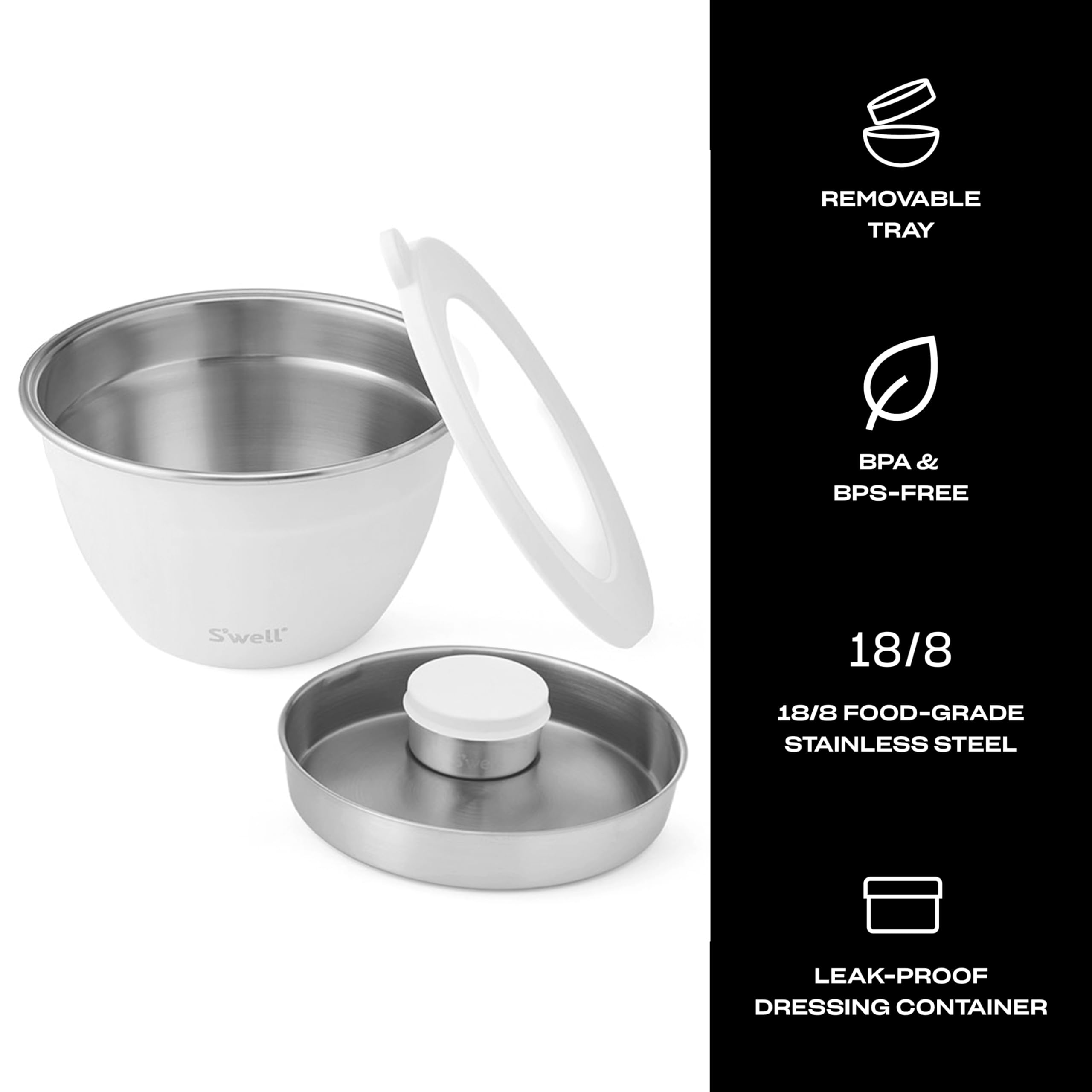 s-well-stainless-steel-salad-bowl-kit-64oz-with-mini-canister-removable-tray-moo image 3