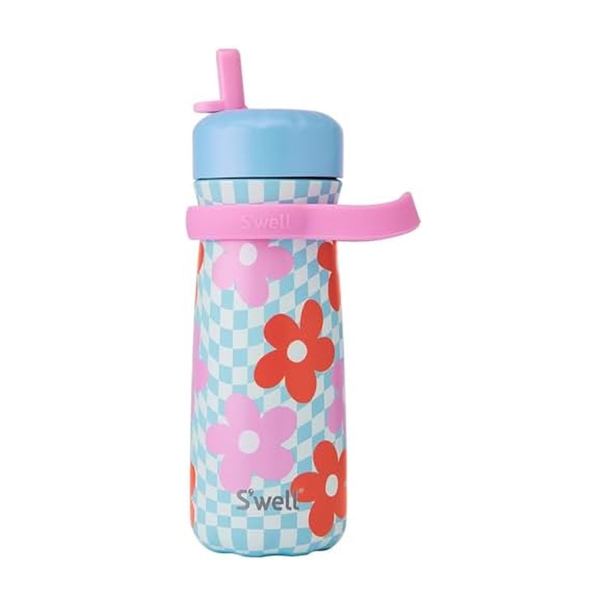 s-well-kids-traveler-16oz-stainless-steel-water-bottle-with-flip-straw-lid-lime- image 7