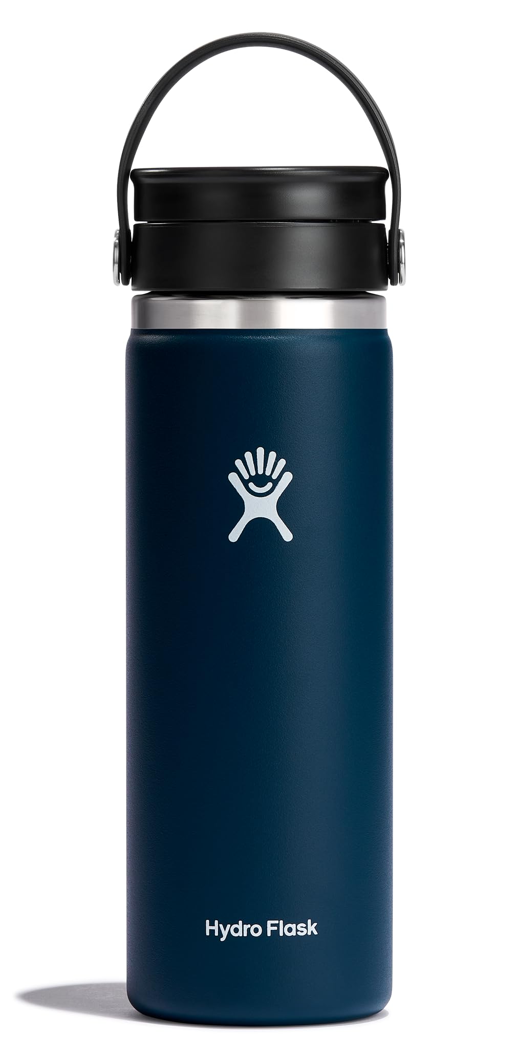 hydro-flask-16-oz-wide-mouth-bottle-with-flex-sip-lid-capri-blue-insulated-stain image 8