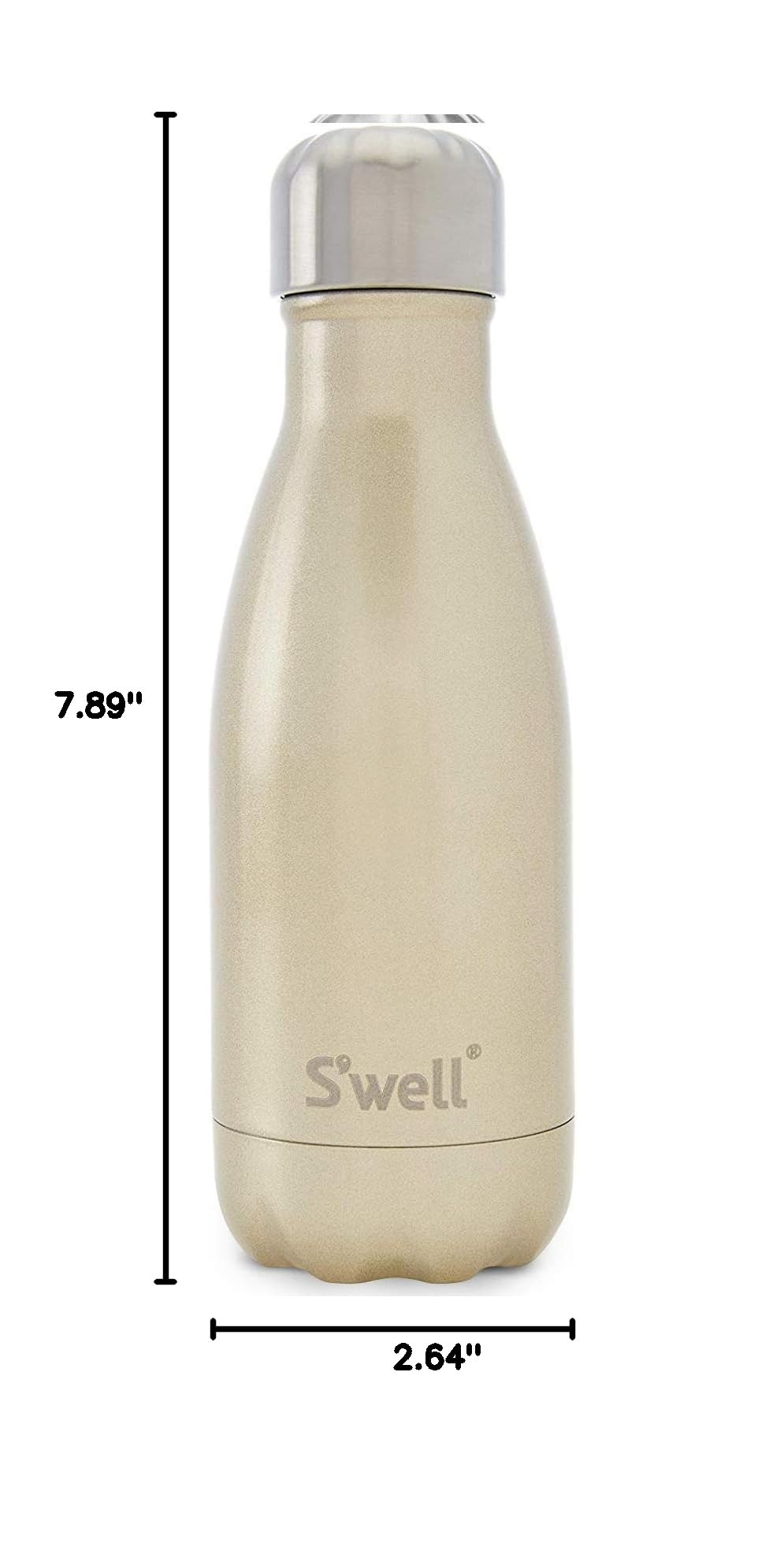 s-well-stainless-steel-water-bottle-9-oz-sparkling-champagne-therma-s-well-insul image 3
