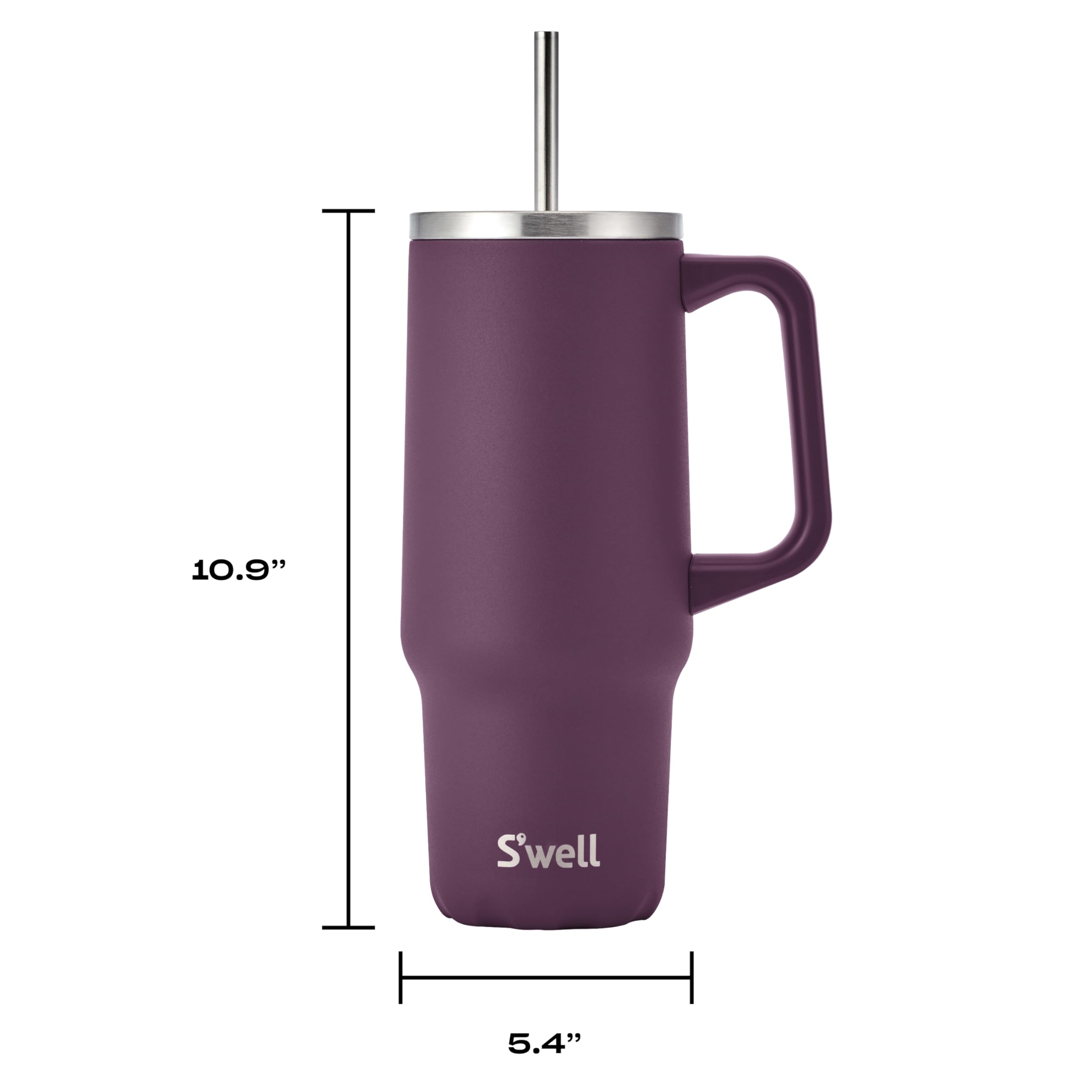 s-well-recycled-stainless-steel-tumbler-xl-30oz-with-straw-and-handle-plum image 4