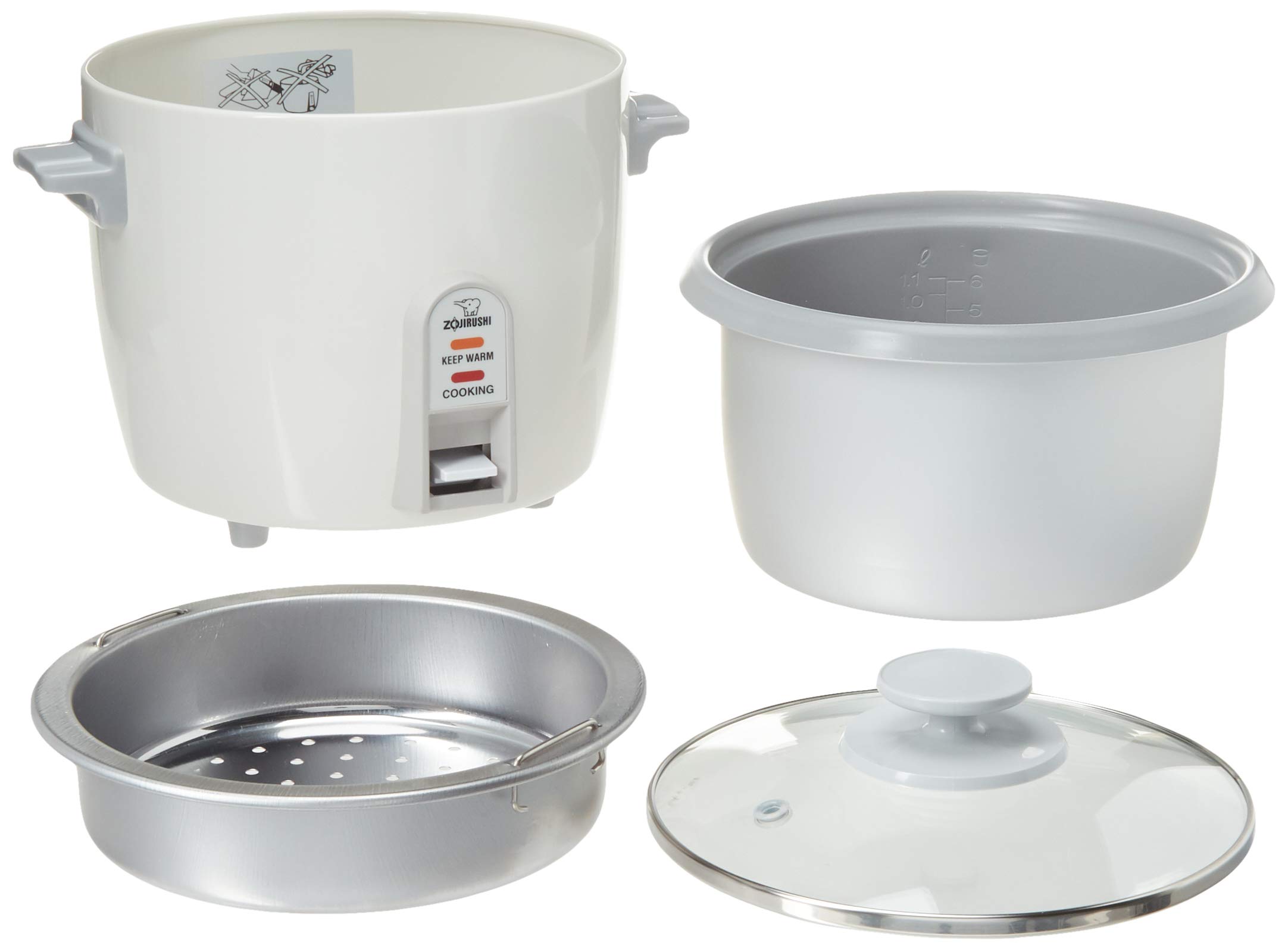 zojirushi-nhs-10-6-cup-rice-cooker-steamer image 2