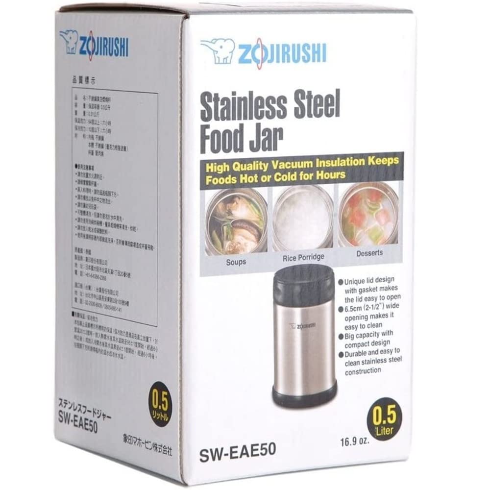 zojirushi-steel-food-jar-16-oz-black-stainless-with-nonstick-interior image 5