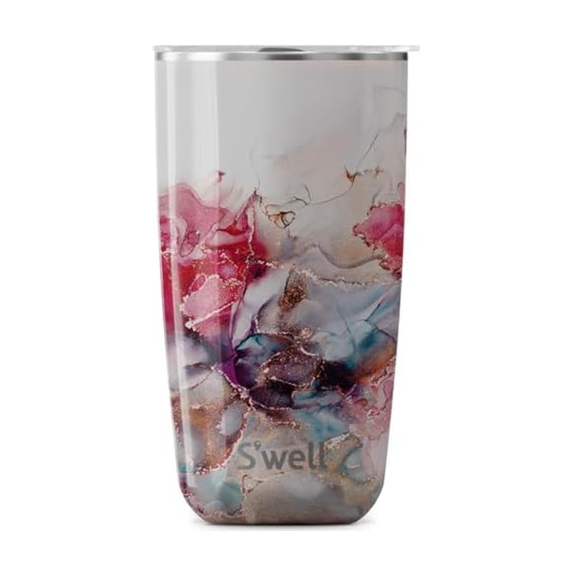 s-well-stainless-steel-tumbler-18oz-rose-marble-triple-layer-vacuum-insulated image 1