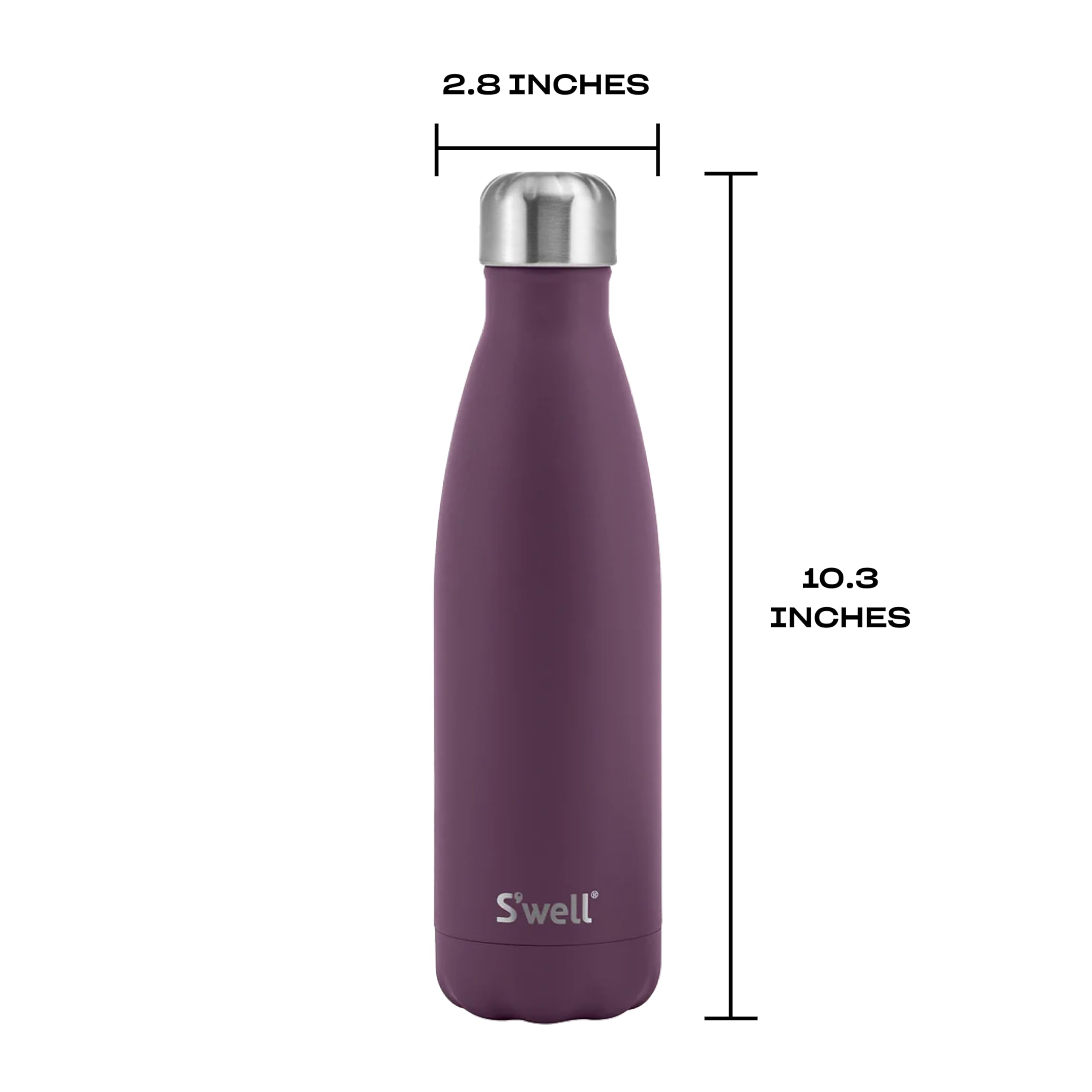 s-well-original-17-oz-insulated-stainless-steel-water-bottle-plum-triple-layered image 4