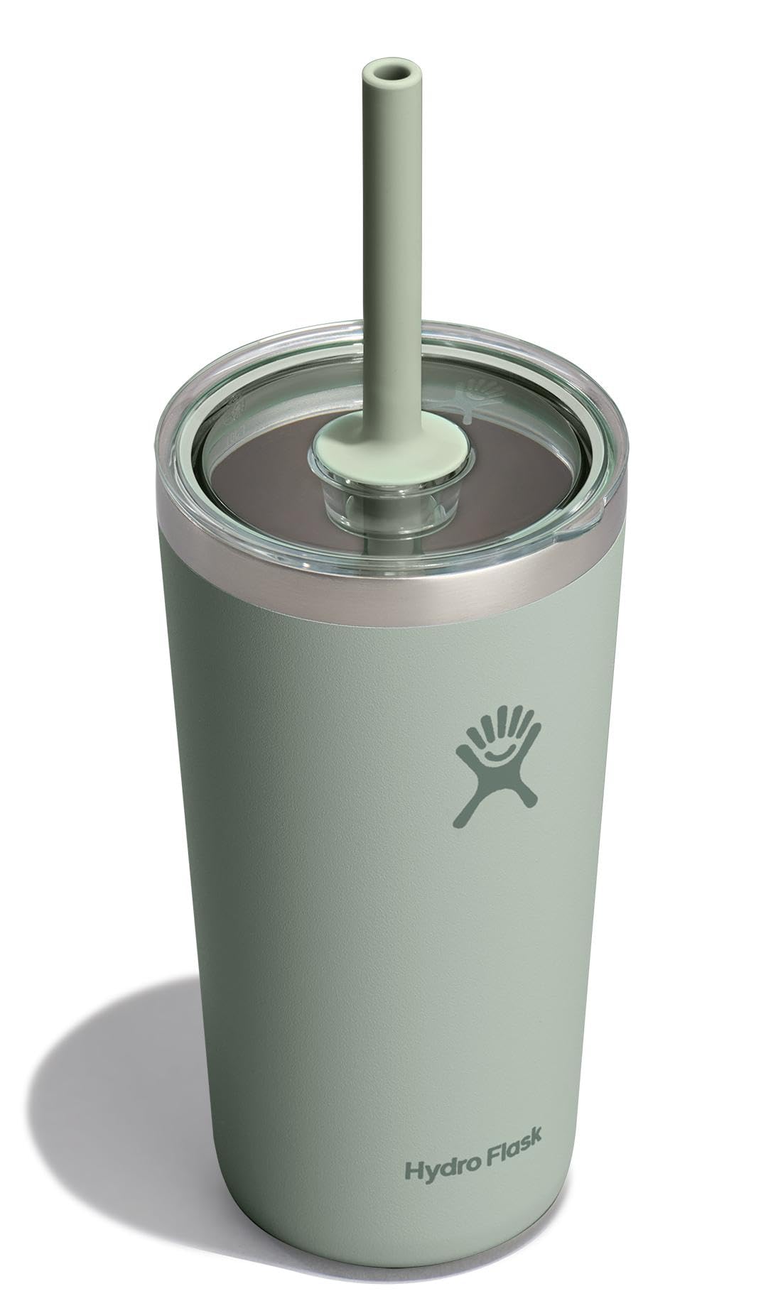 hydro-flask-20-oz-all-around-tumbler-with-clear-straw-lid-capri-blue image 8