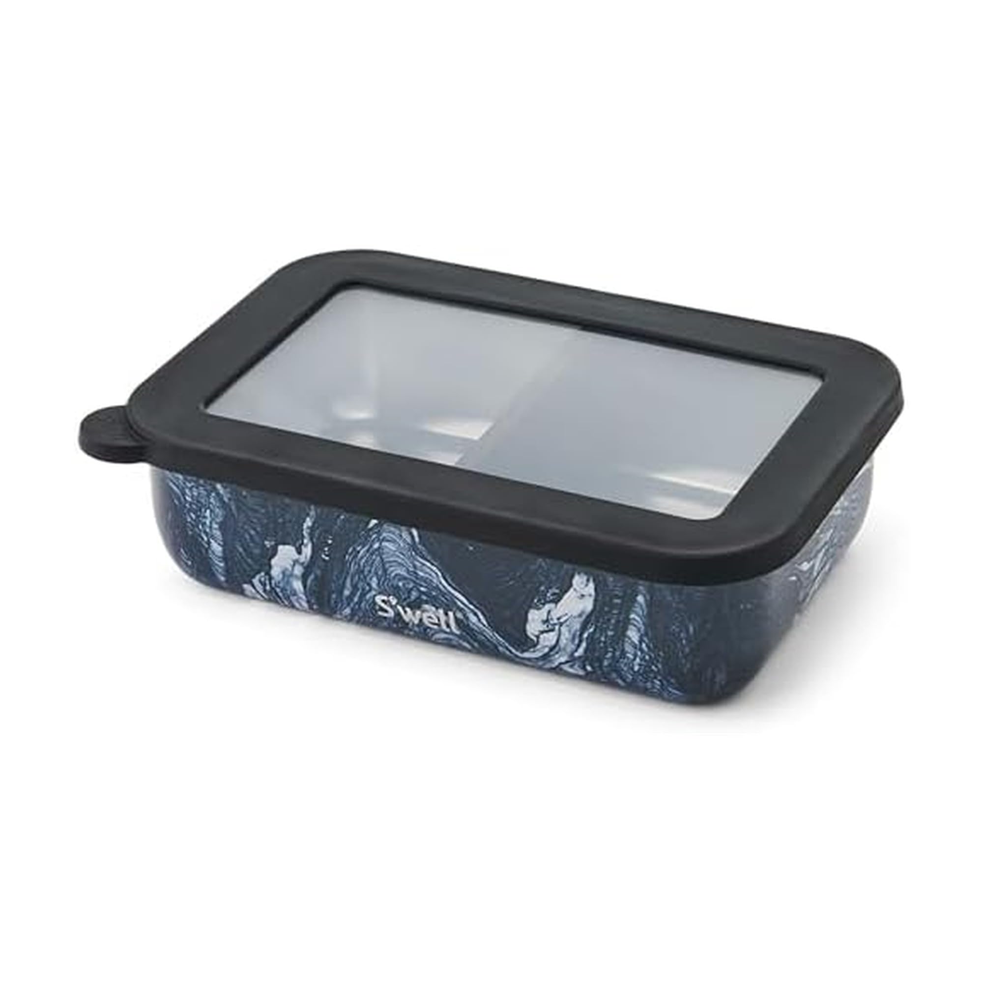 s-well-stainless-steel-bento-box-with-removable-divider-teakwood image 6