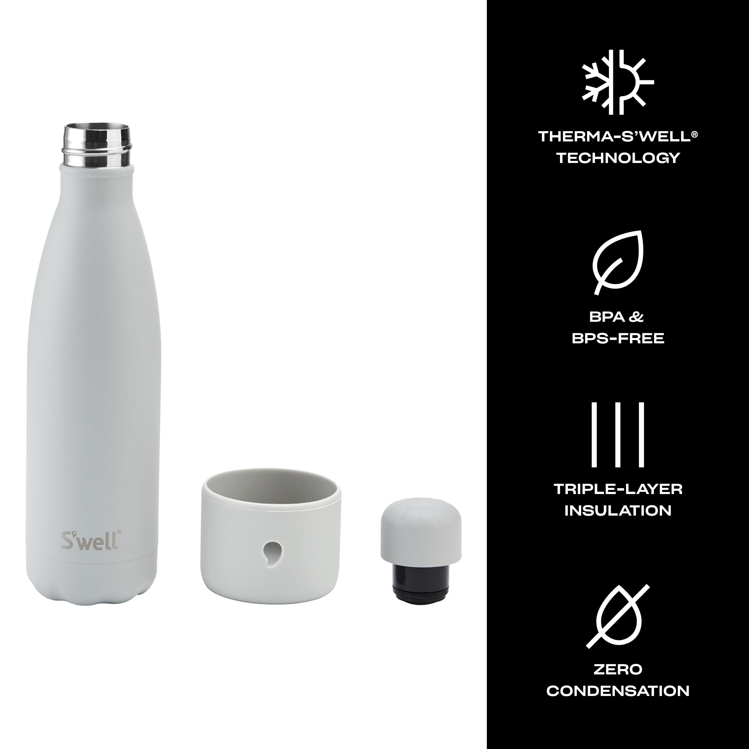 s-well-stainless-steel-water-bottle-with-bumper-17oz-fog image 3