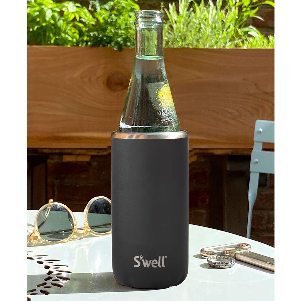s-well-stainless-steel-slim-drink-chiller-for-12oz-cans-and-bottles-onyx-triple- image 2