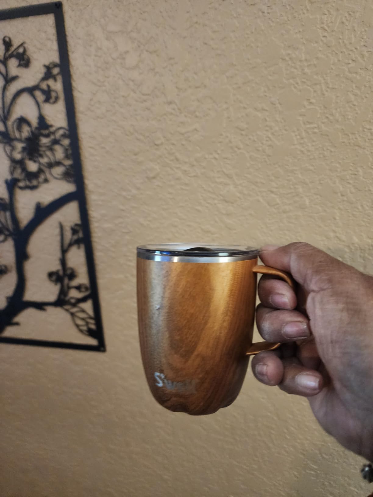 My coffee stays hot!