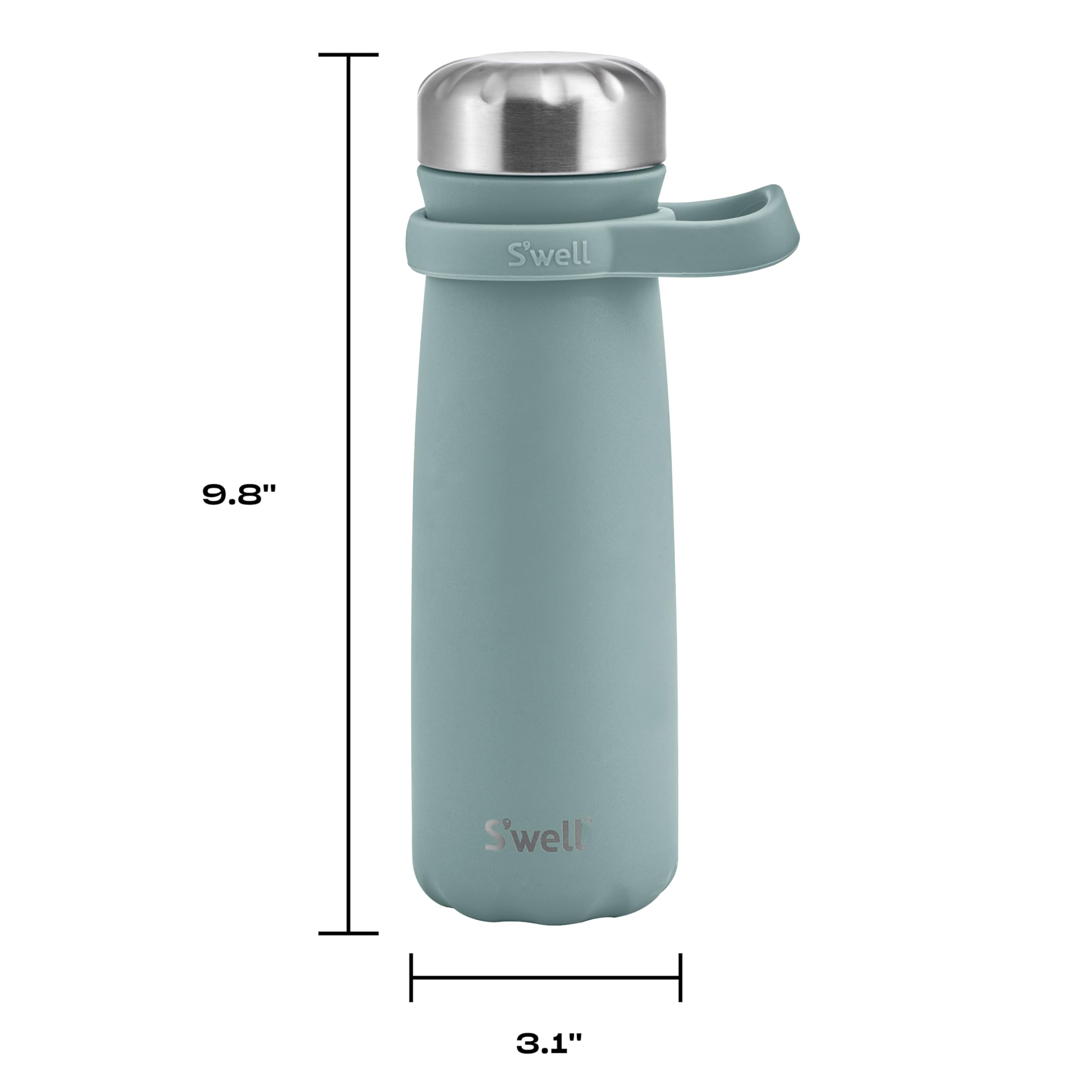 s-well-stainless-steel-traveler-with-handle-24-oz-eucalyptus-triple-layered-vacu image 4