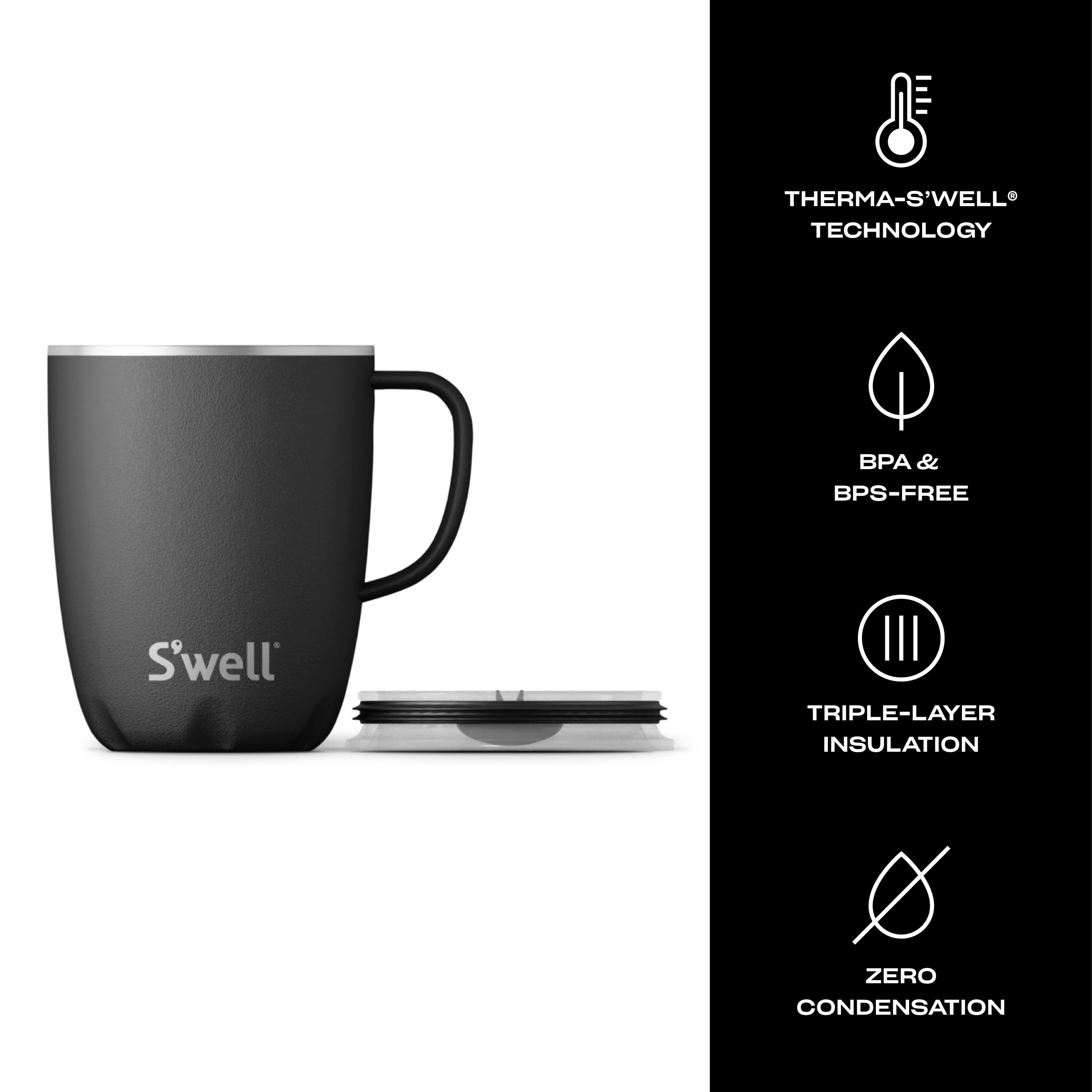 s-well-stainless-steel-mug-with-handle-16oz-onyx-triple-layered-vacuum-insulated image 3