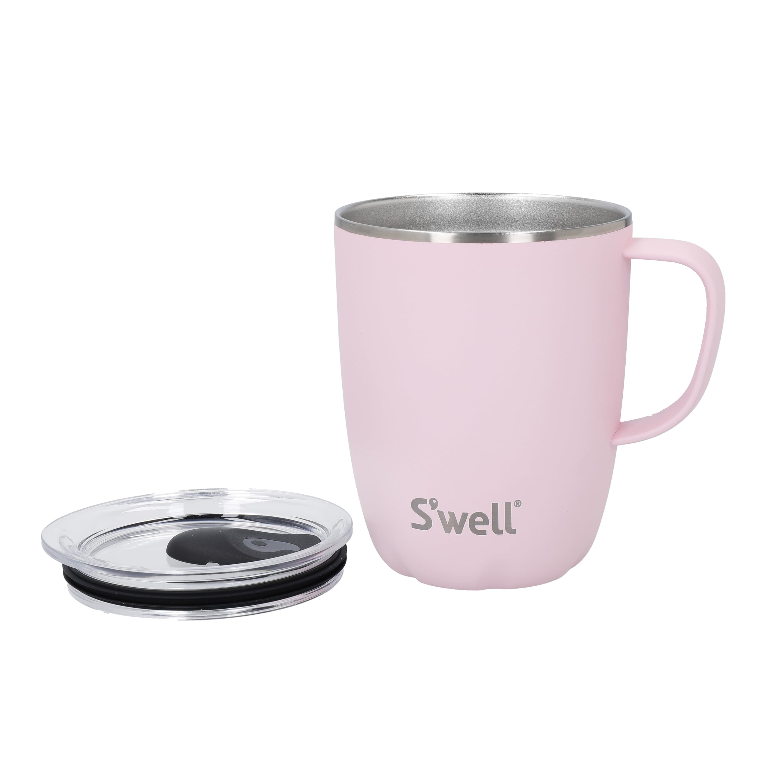 s-well-350ml-mug-with-handle-pink-topaz-vacuum-insulated-splash-proof image 1