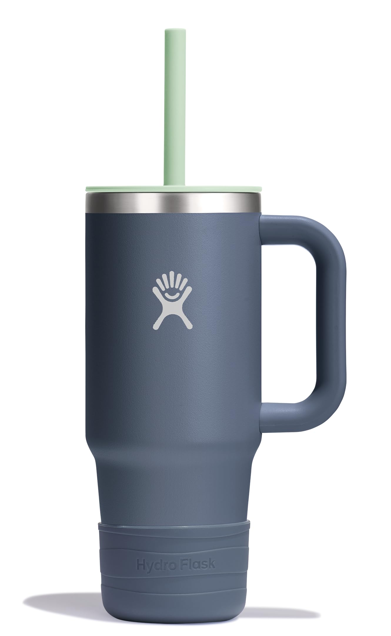 hydro-flask-kids-24-oz-travel-tumbler-with-handle-lid-and-straw-seedling-green image 7