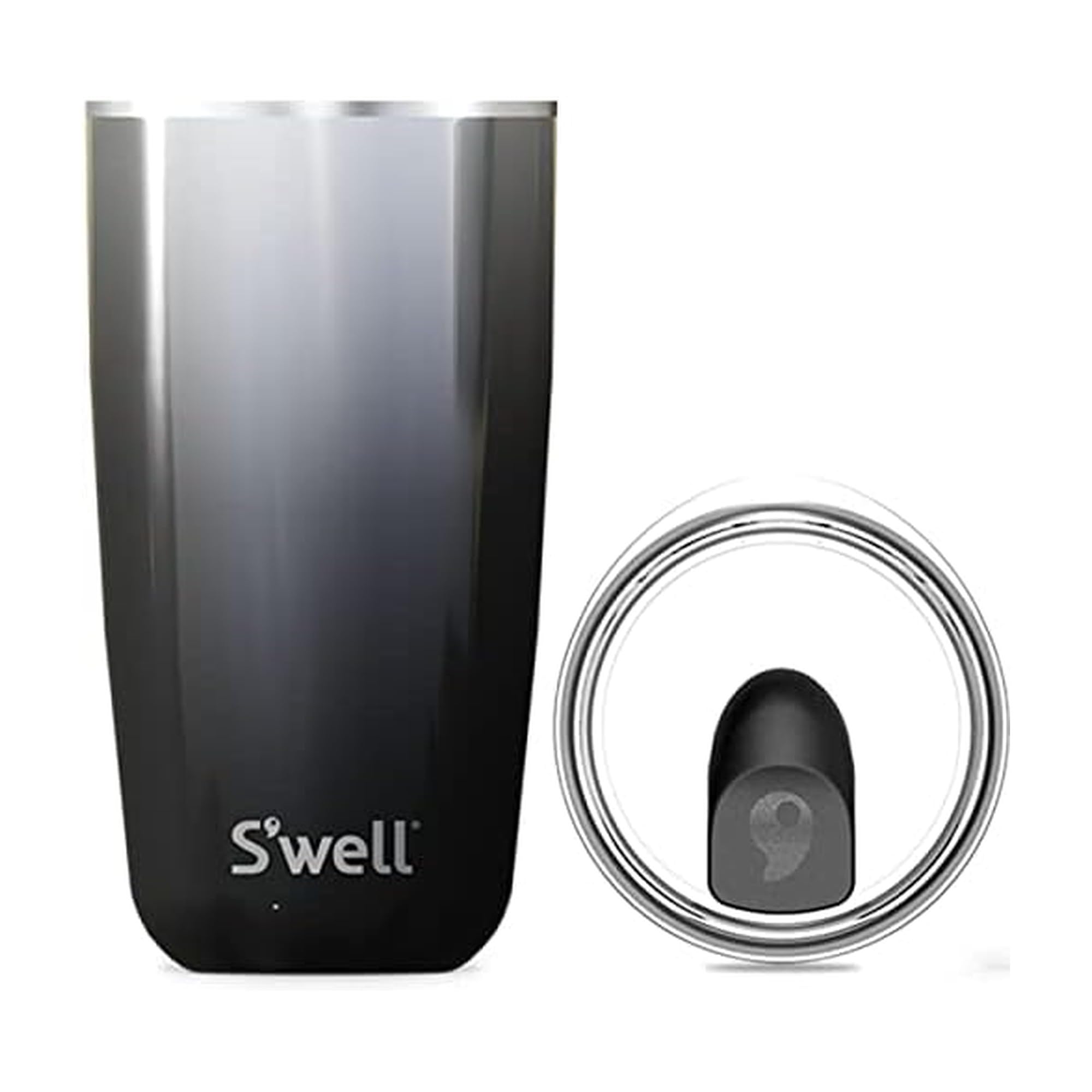 s-well-18oz-stainless-steel-tumbler-with-clear-slide-open-lid-white-marble-tripl image 4