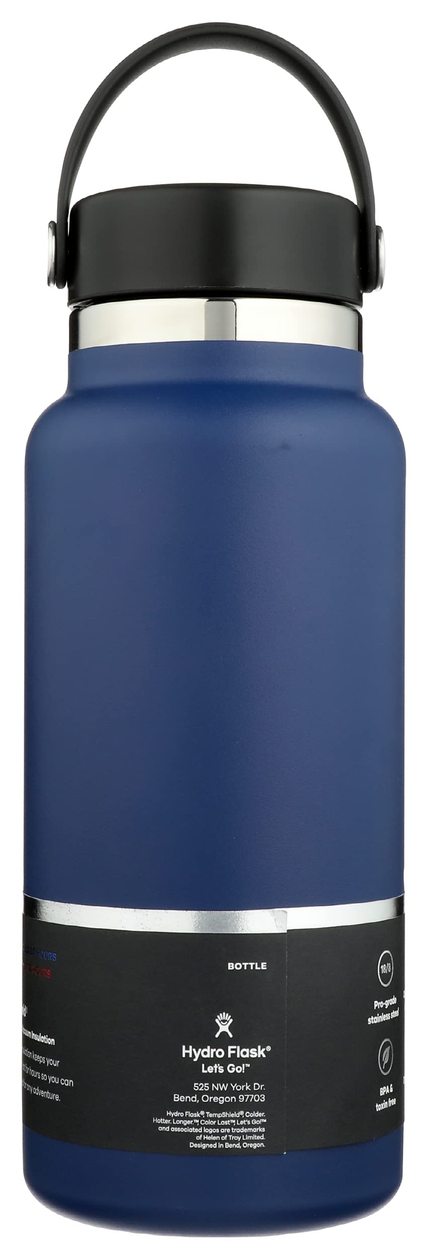hydro-flask-wide-mouth-flex-cap-bottle-20-oz-stainless-steel-insulated-water-bot image 4