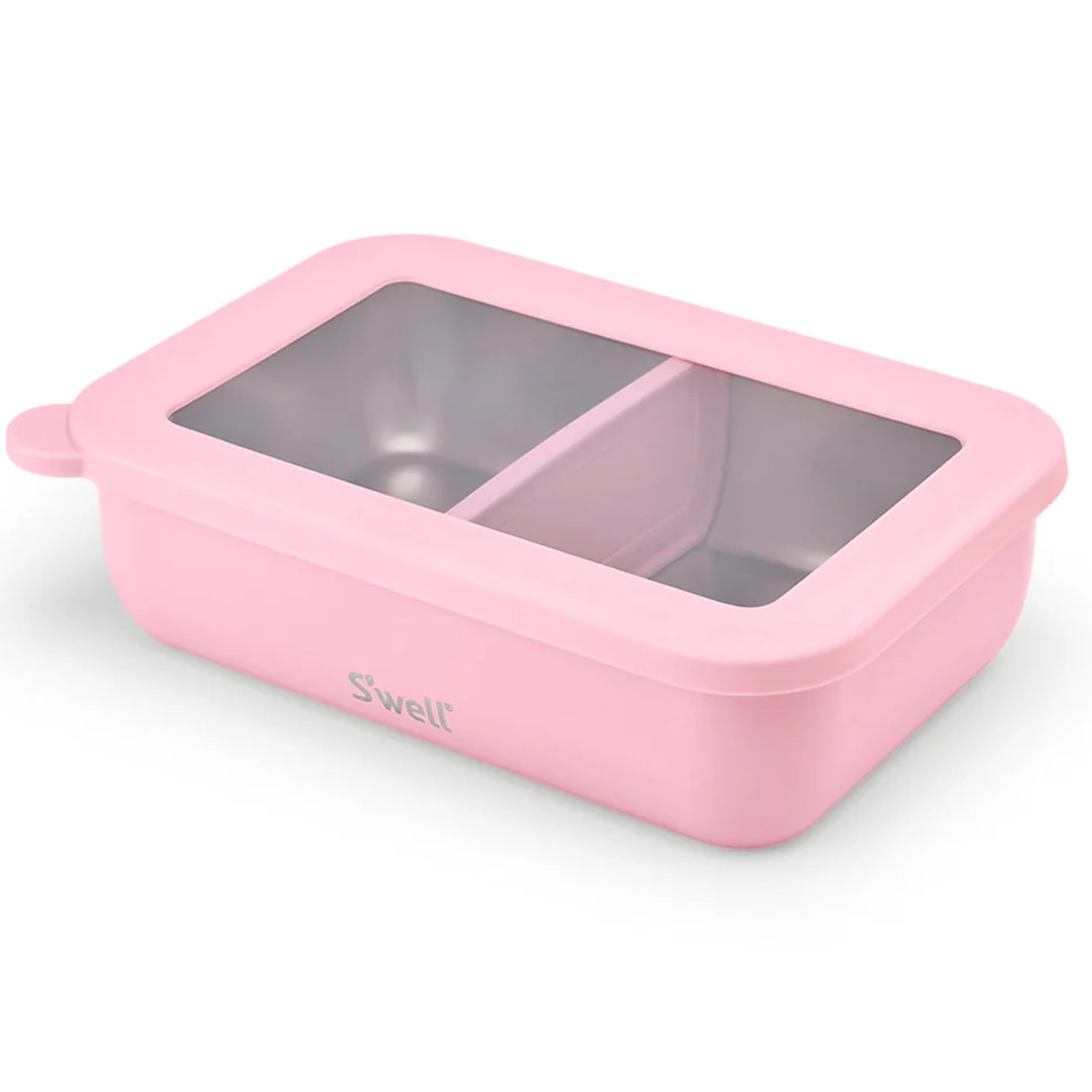 s-well-stainless-steel-bento-box-with-removable-divider-teakwood image 7