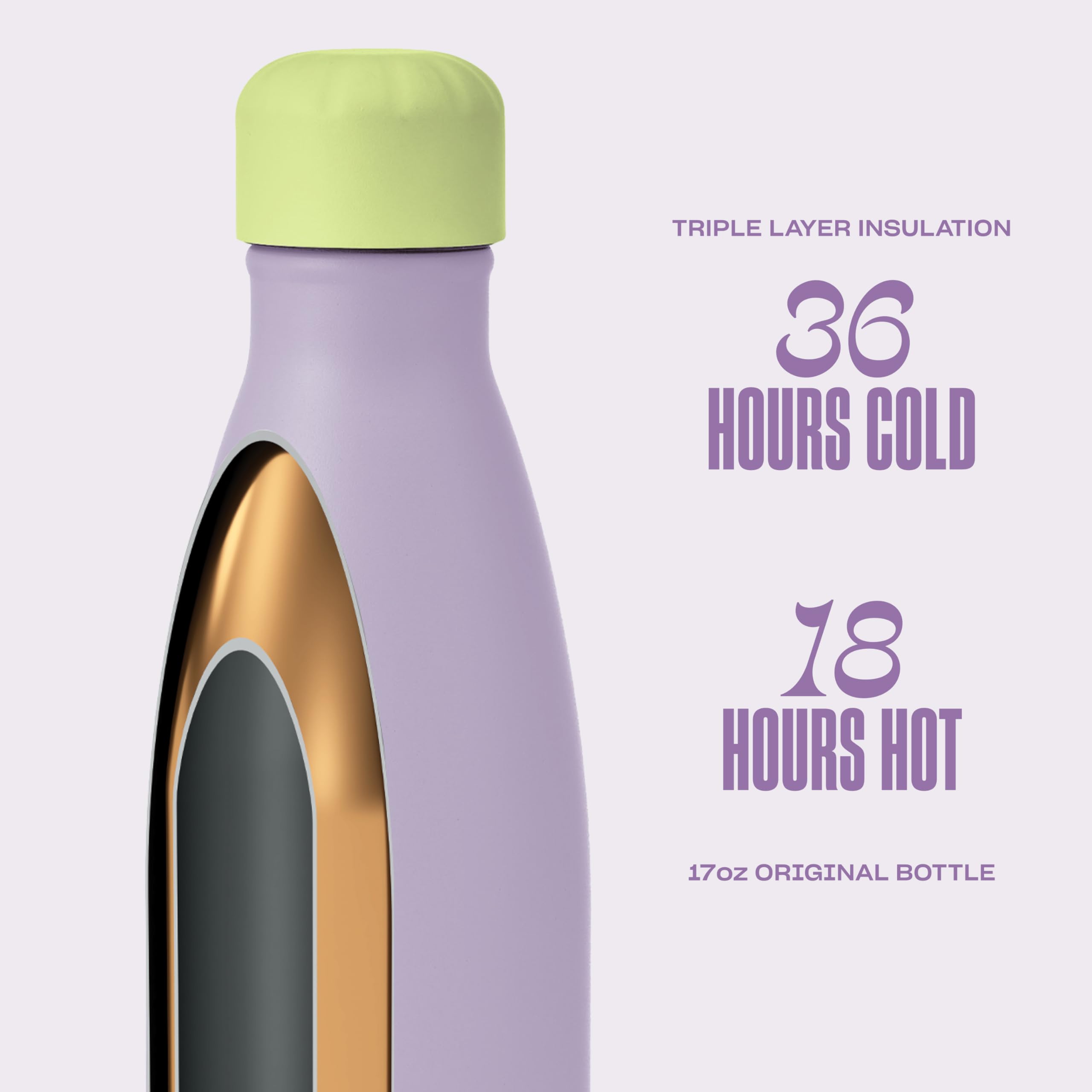 s-well-stainless-steel-water-bottle-17oz-lilac-matcha image 2
